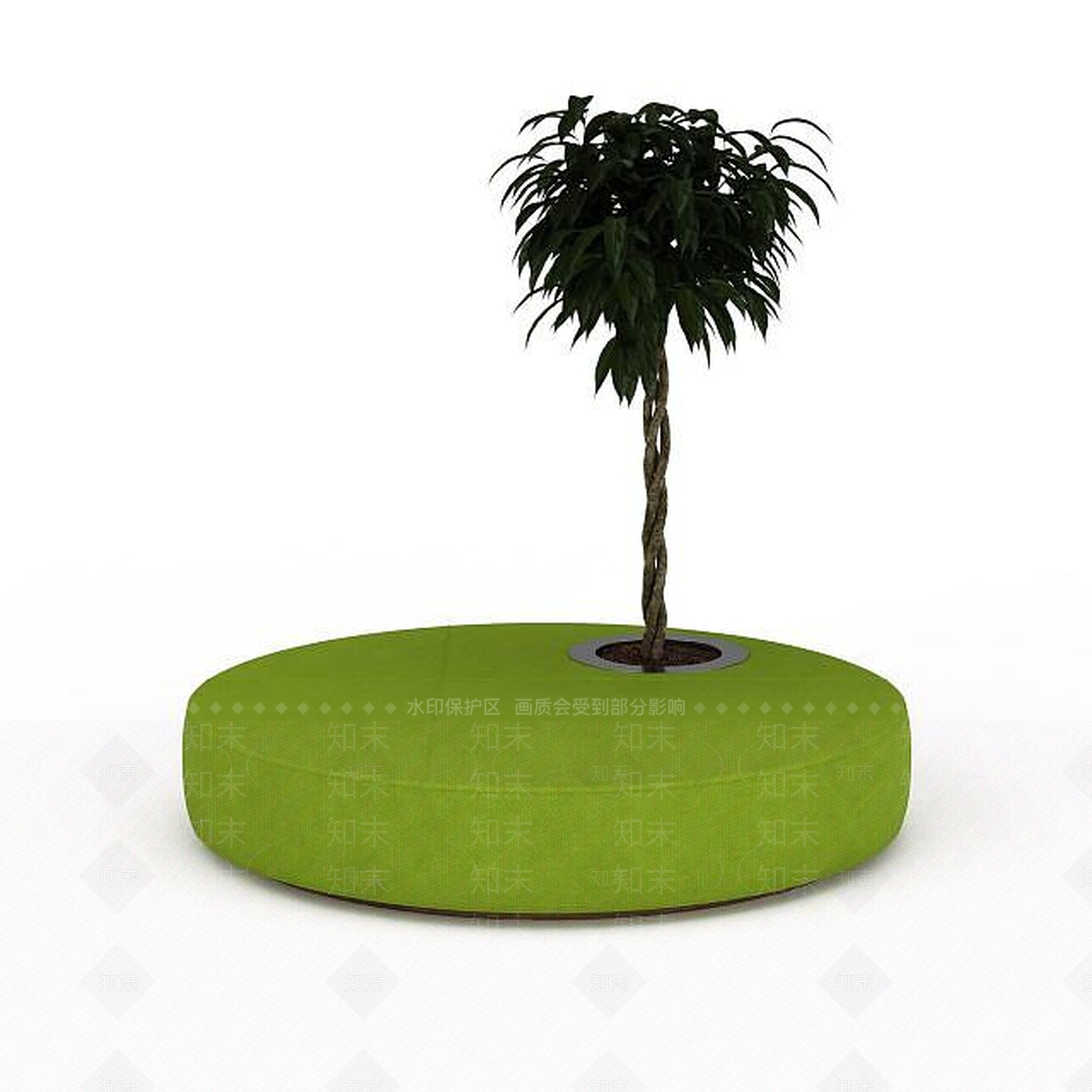 现代办公桌3D模型下载【ID:1194423597】