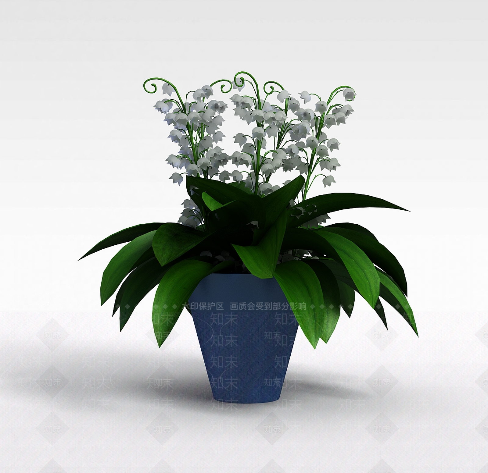现代办公桌3D模型下载【ID:1194423727】