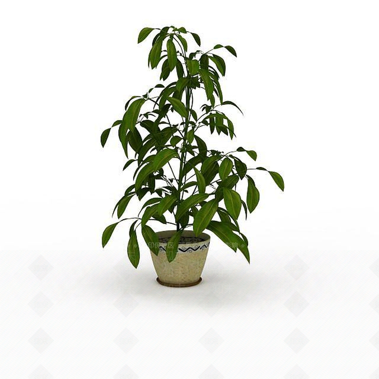 现代办公桌3D模型下载【ID:1194423862】