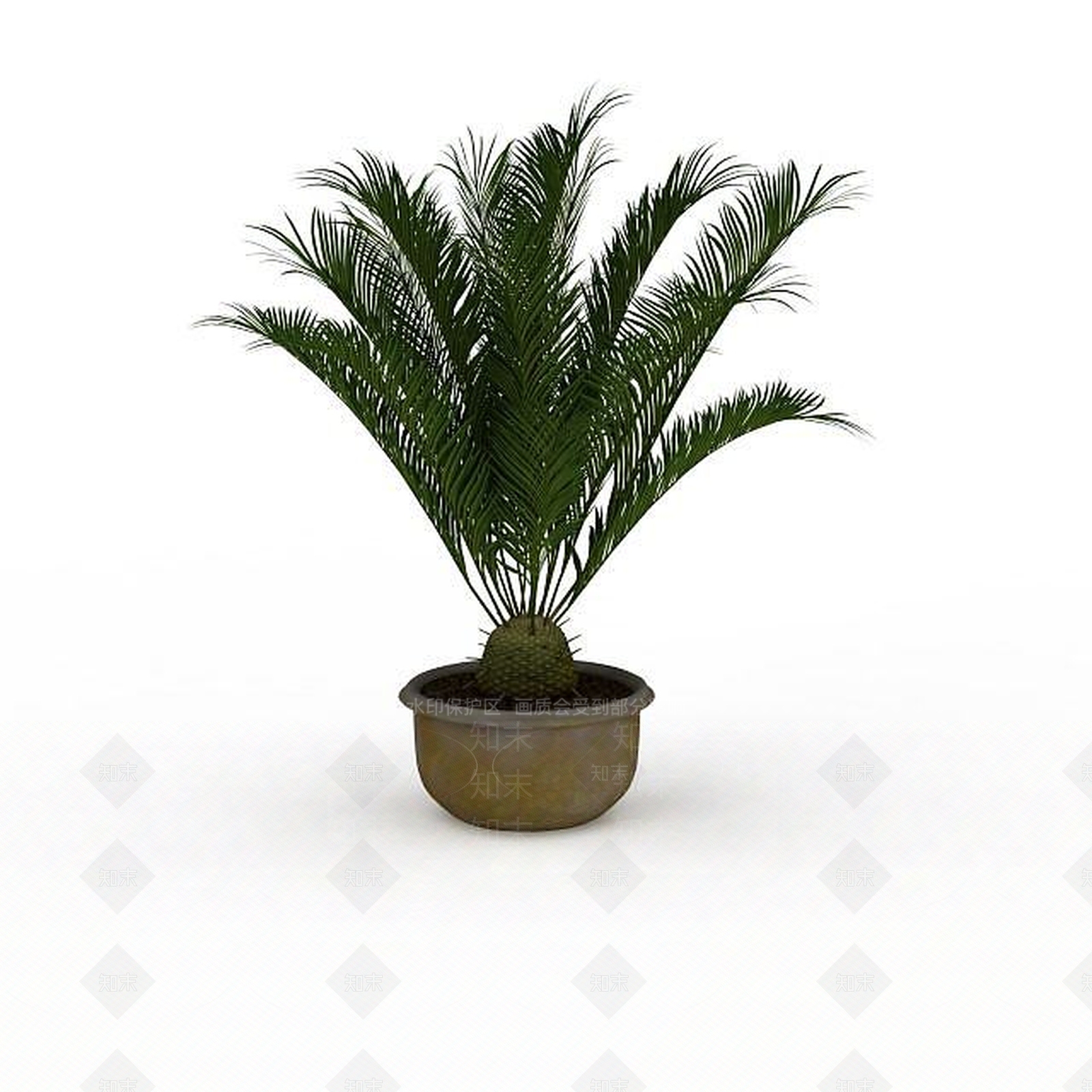 现代办公桌3D模型下载【ID:1194423847】