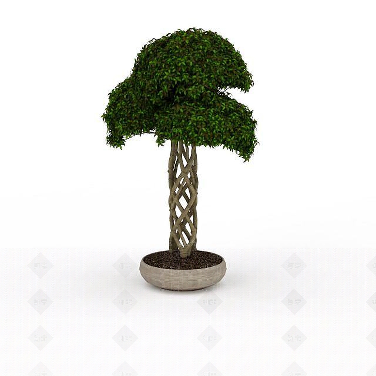 现代办公桌3D模型下载【ID:1194423983】