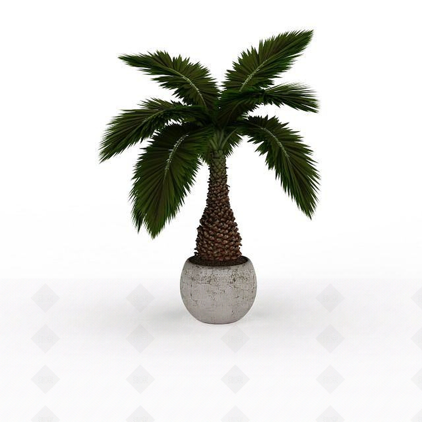 现代办公桌3D模型下载【ID:1194423926】