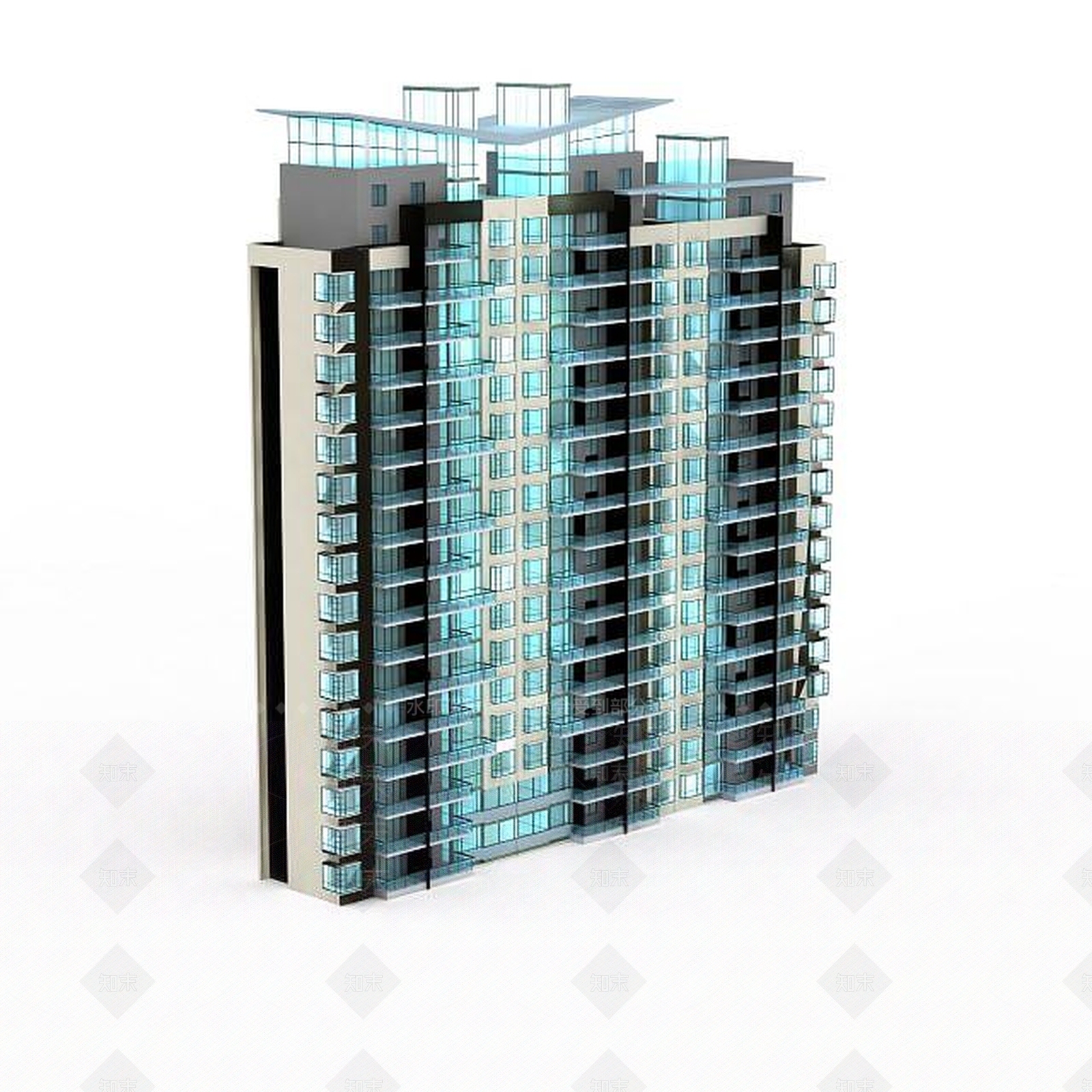 现代其他建筑外观3D模型下载【ID:1198955503】