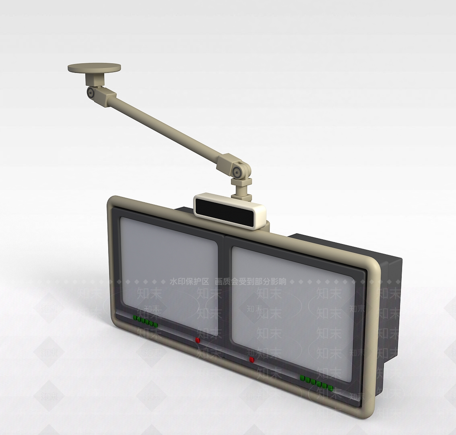 现代医疗器材3D模型下载【ID:1198955168】