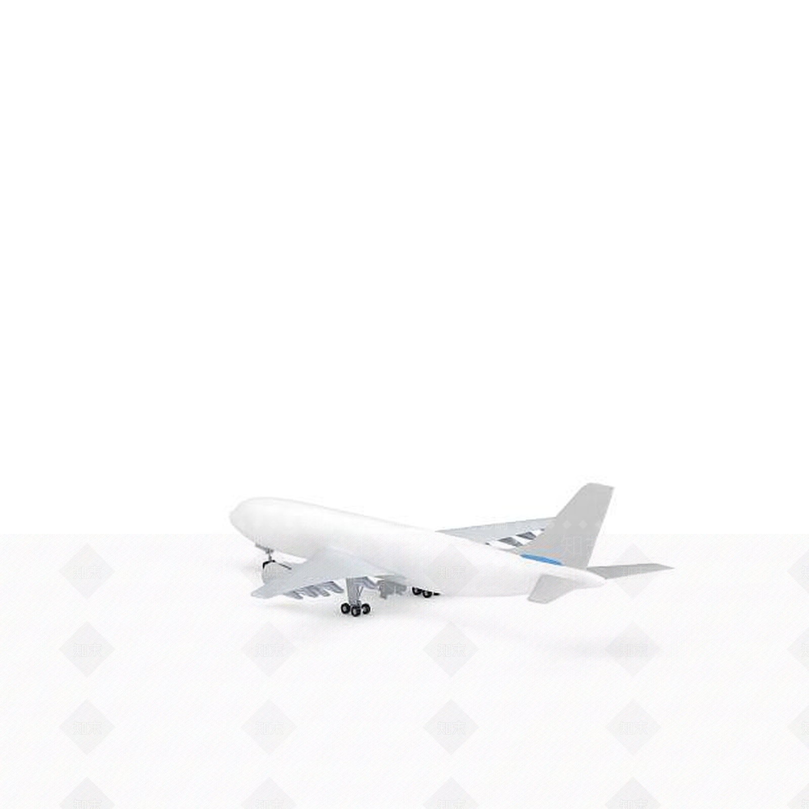 现代飞机3D模型下载【ID:1194425081】