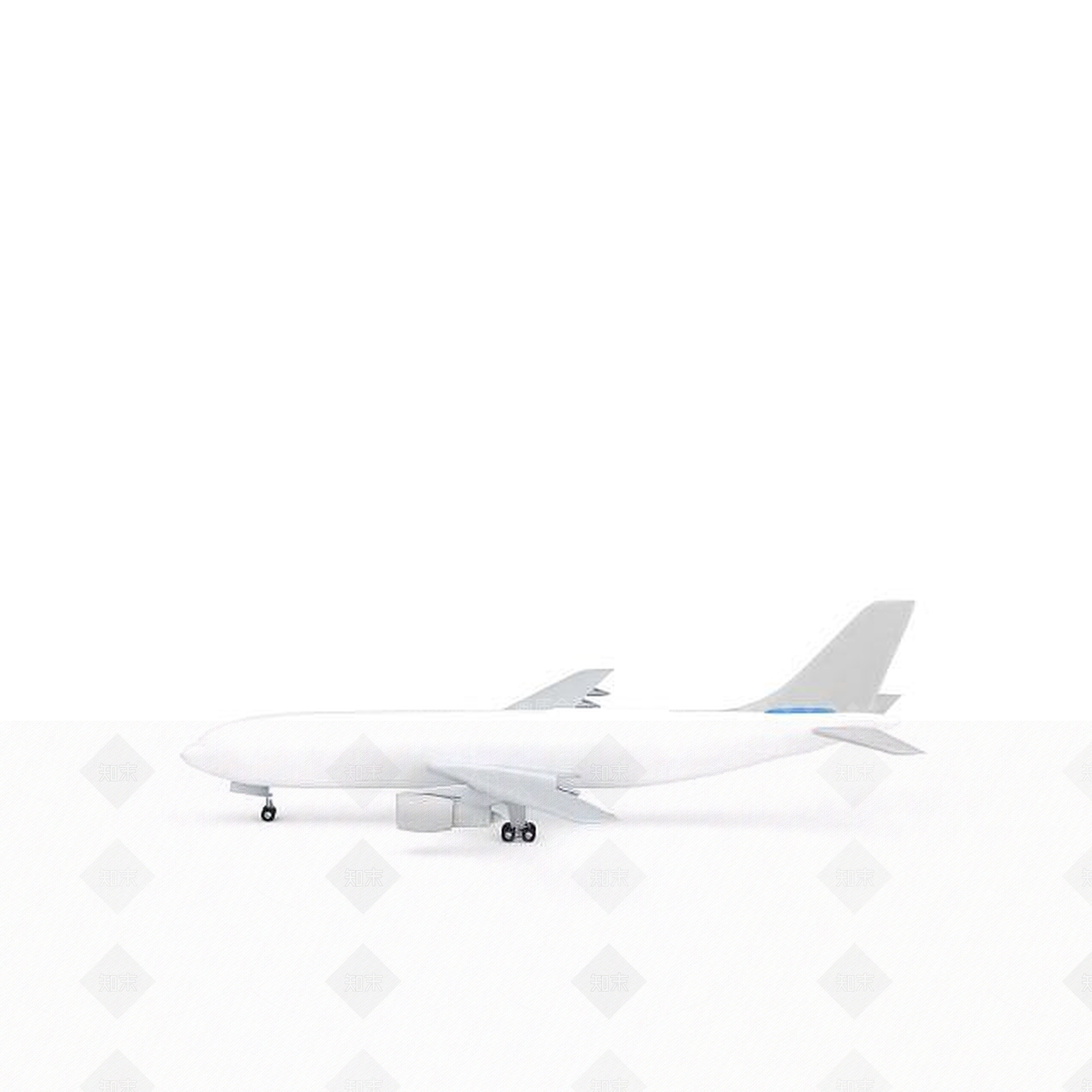 现代飞机3D模型下载【ID:1194425081】