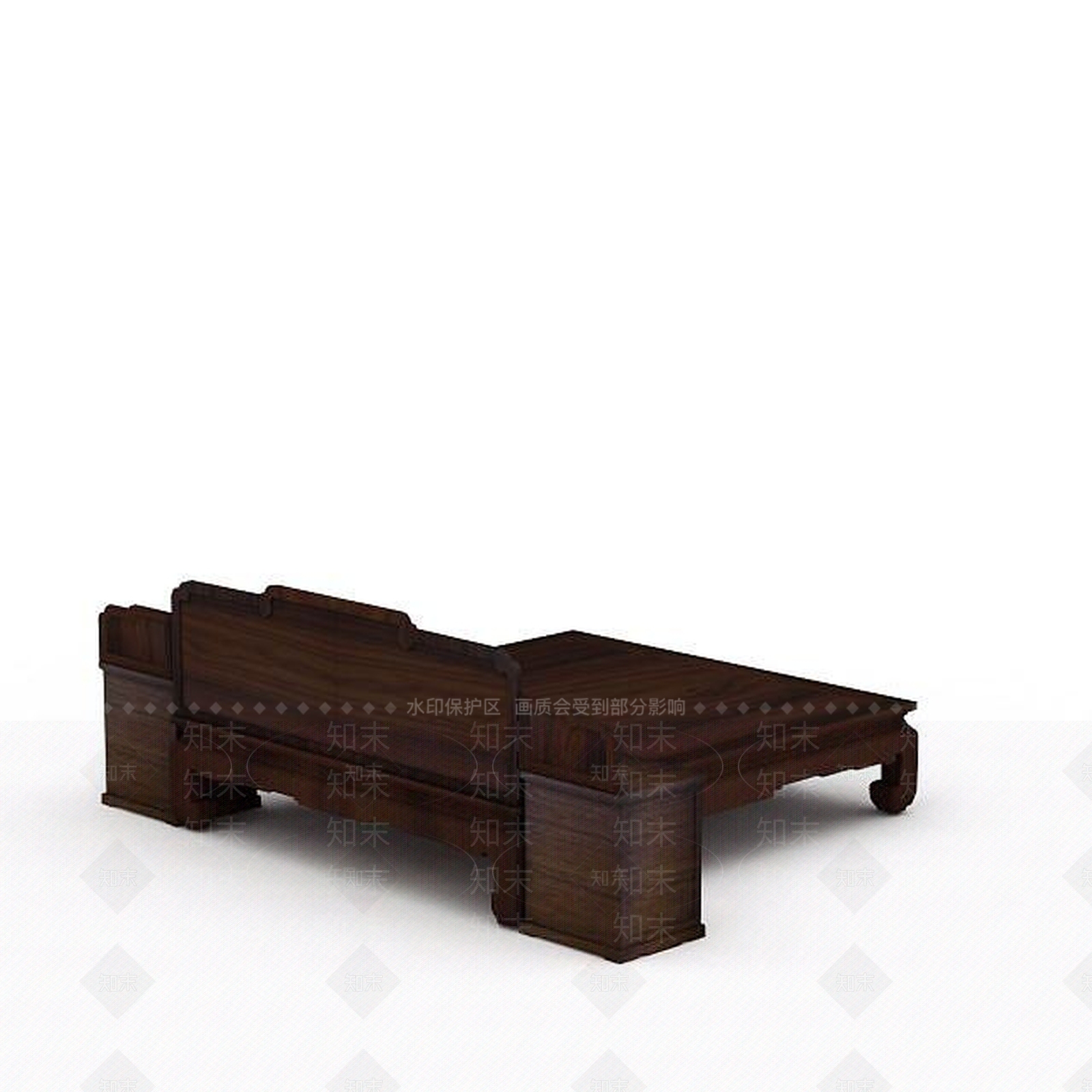 现代书桌椅3D模型下载【ID:1194425273】
