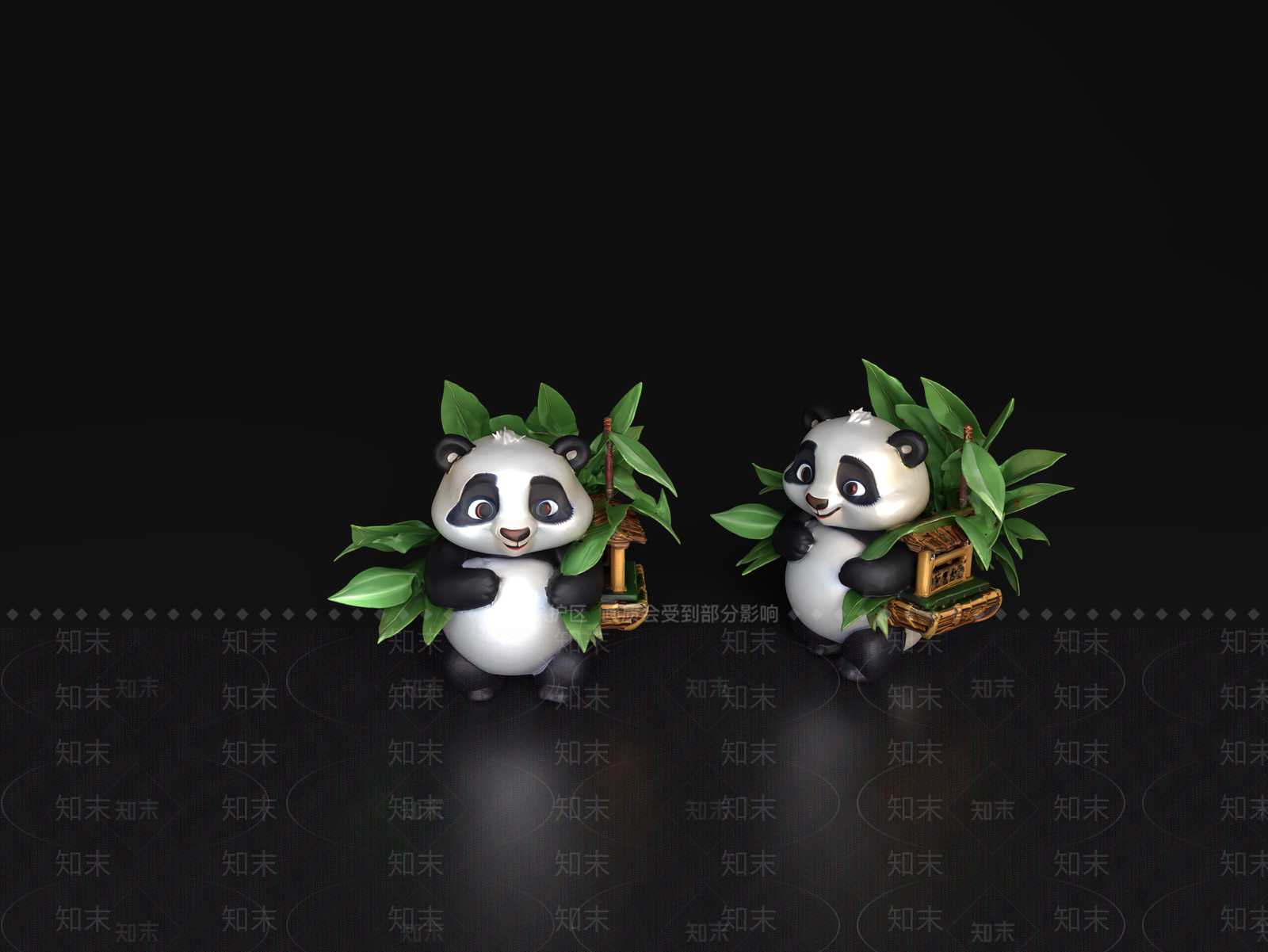 爬行类动物3D模型下载【ID:1194429104】