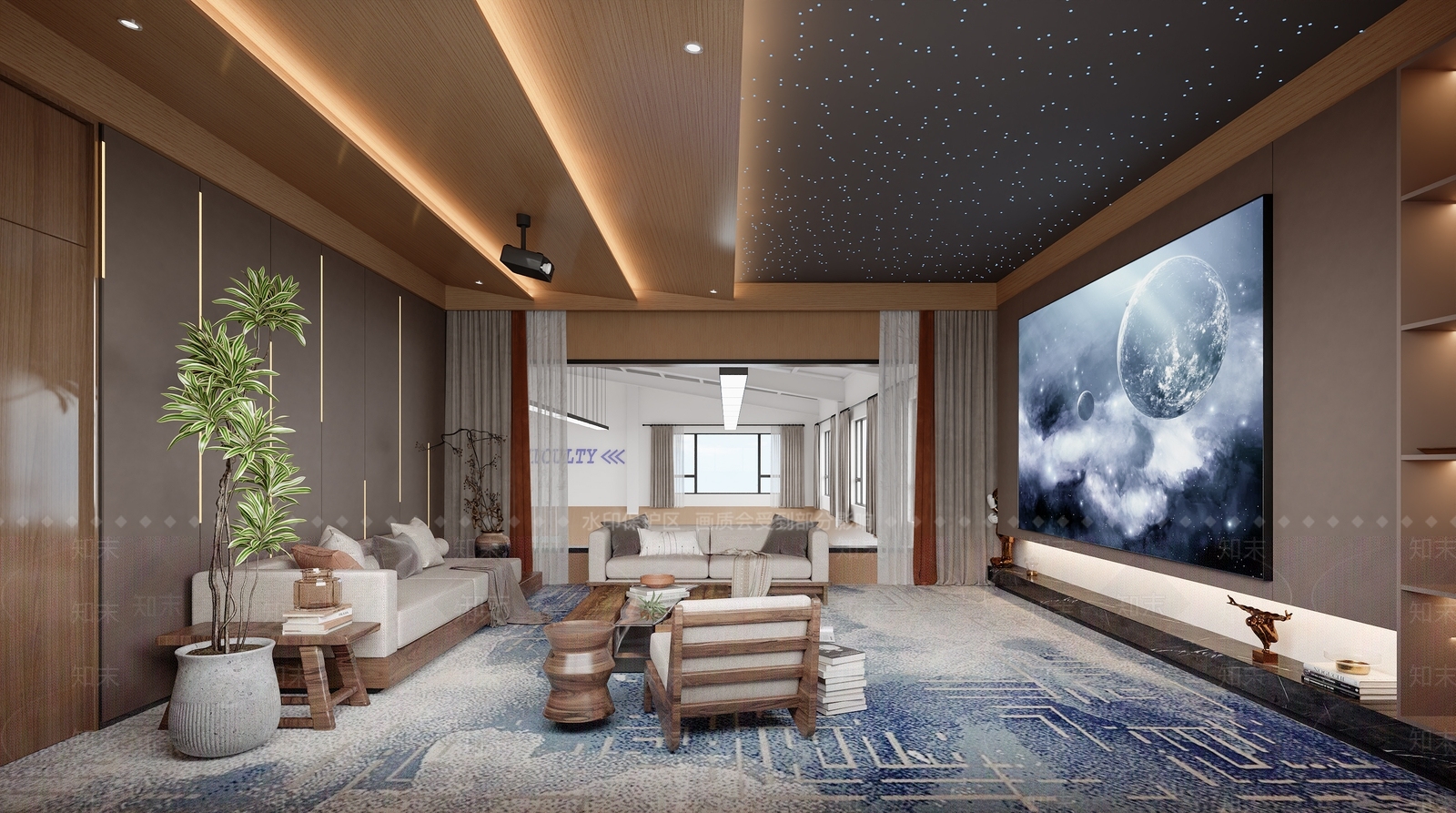 现代体育馆3D模型下载【ID:1194430777】