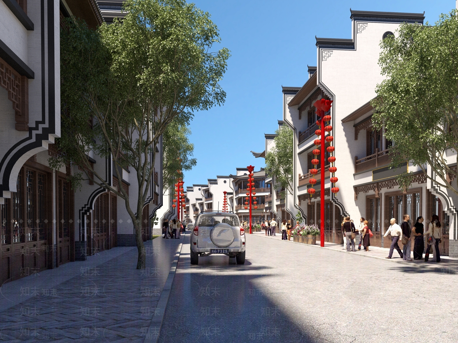 中式中古古建3D模型下载【ID:1194444861】