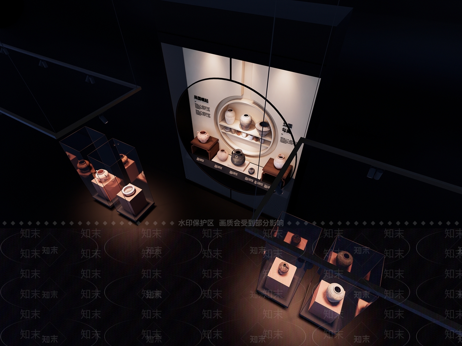 展柜SU模型下载【ID:1194446877】