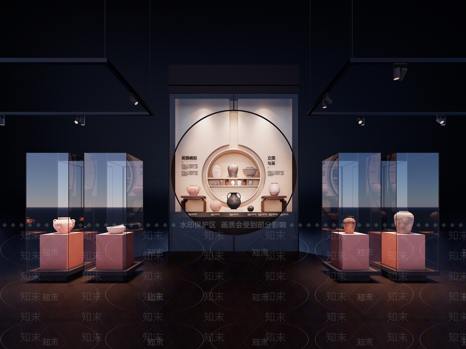 展柜SU模型下载【ID:1194446877】