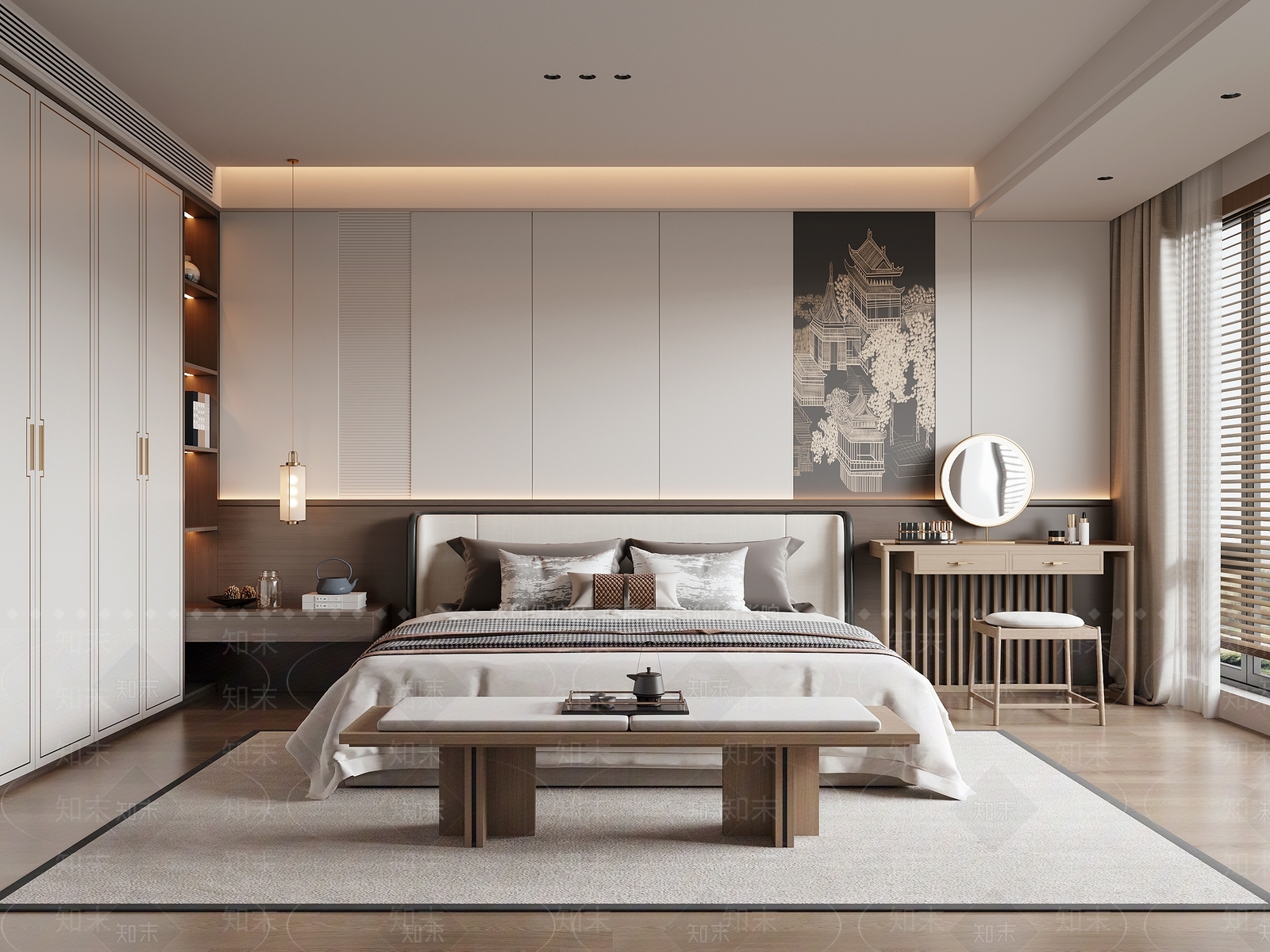 梳妆台梳妆台3D模型下载【ID:1227475303】