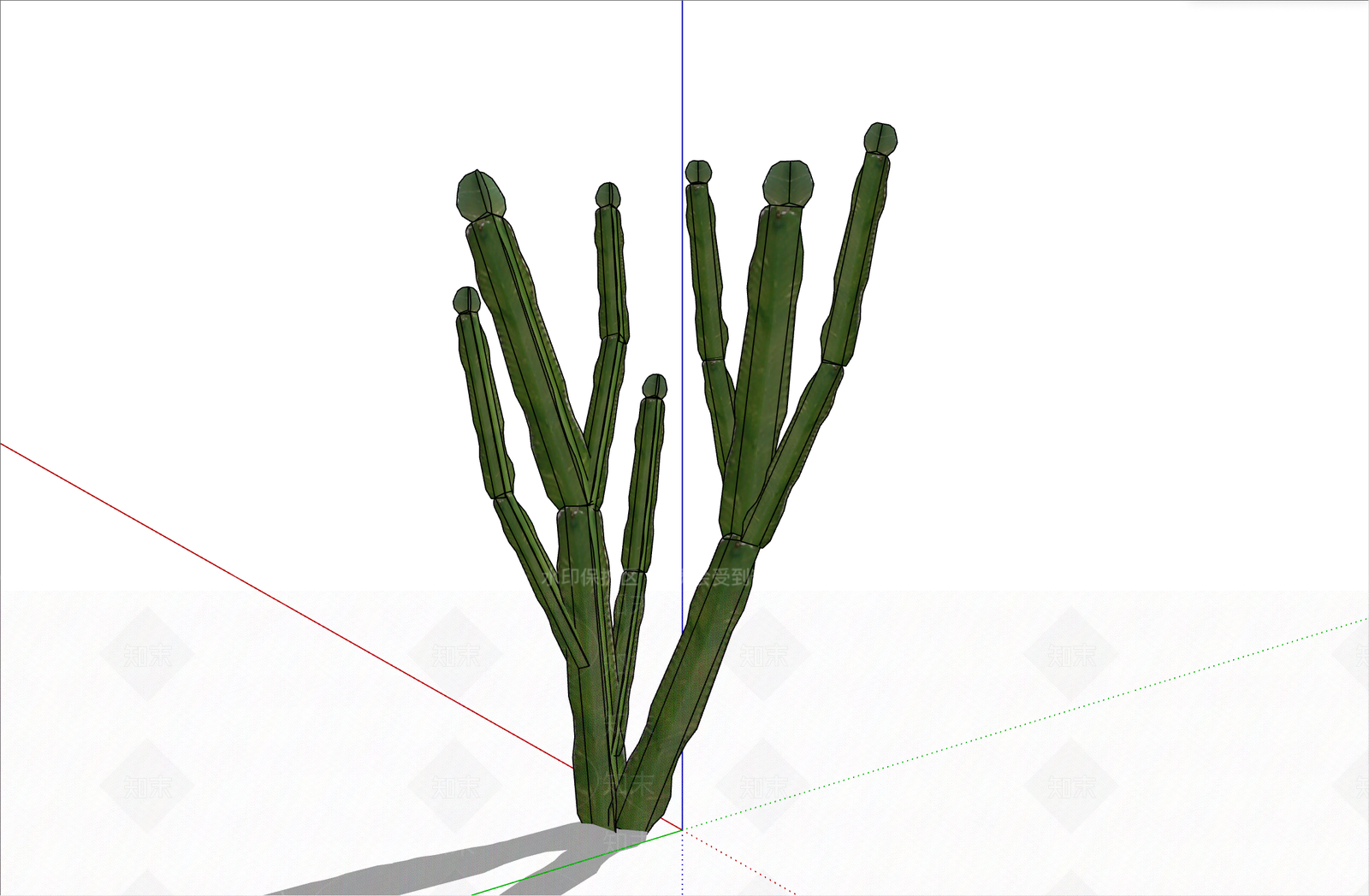 多肉植物SU模型下载【ID:1194463471】