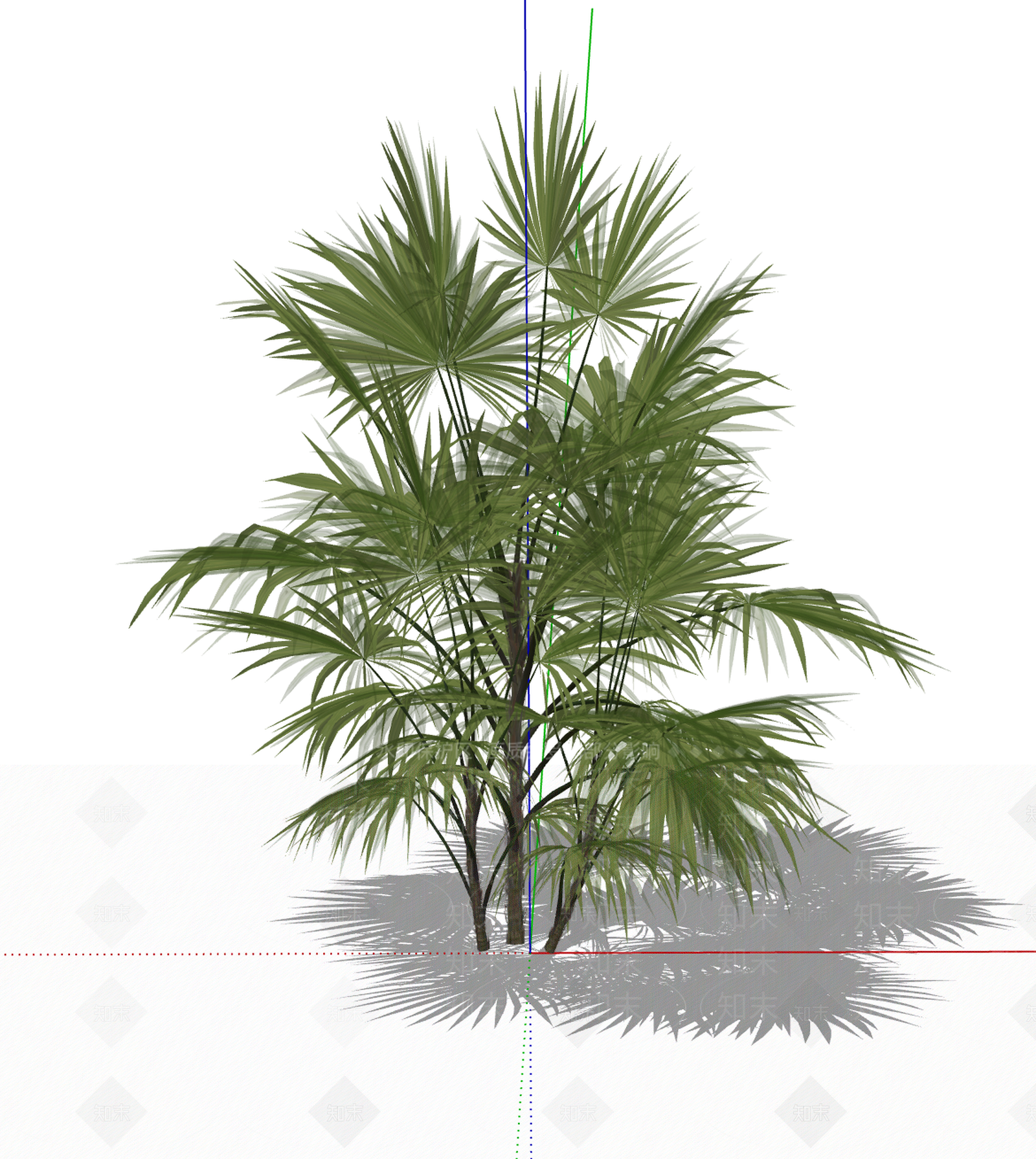 灌木SU模型下载【ID:1194465276】