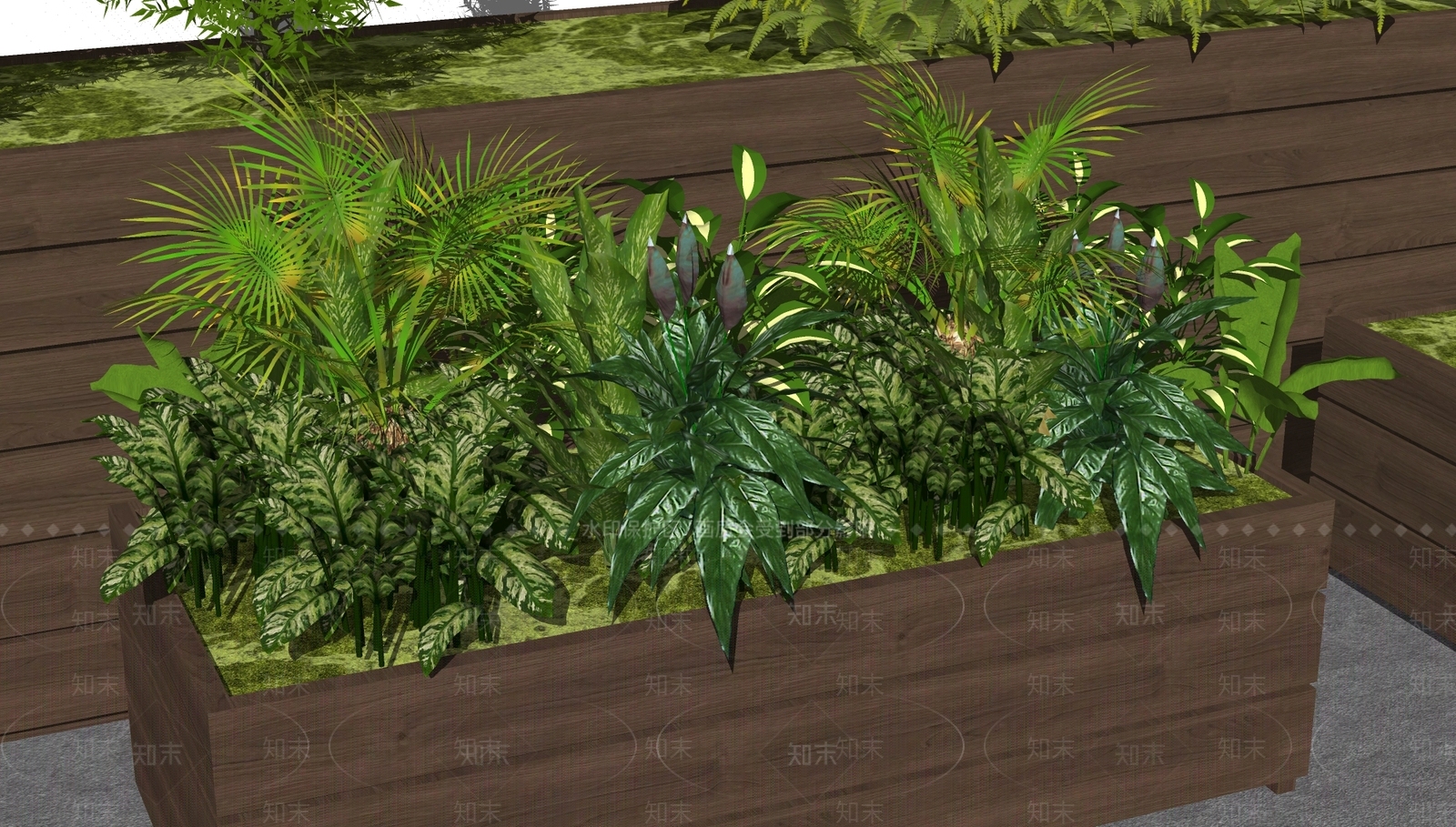 灌木SU模型下载【ID:1194468036】