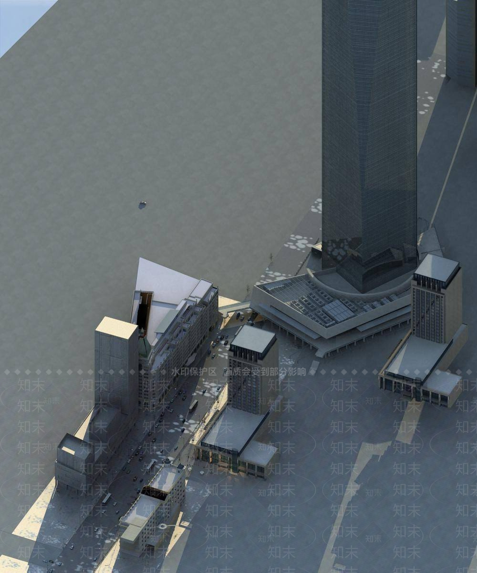 现代办公楼3D模型下载【ID:1194485671】