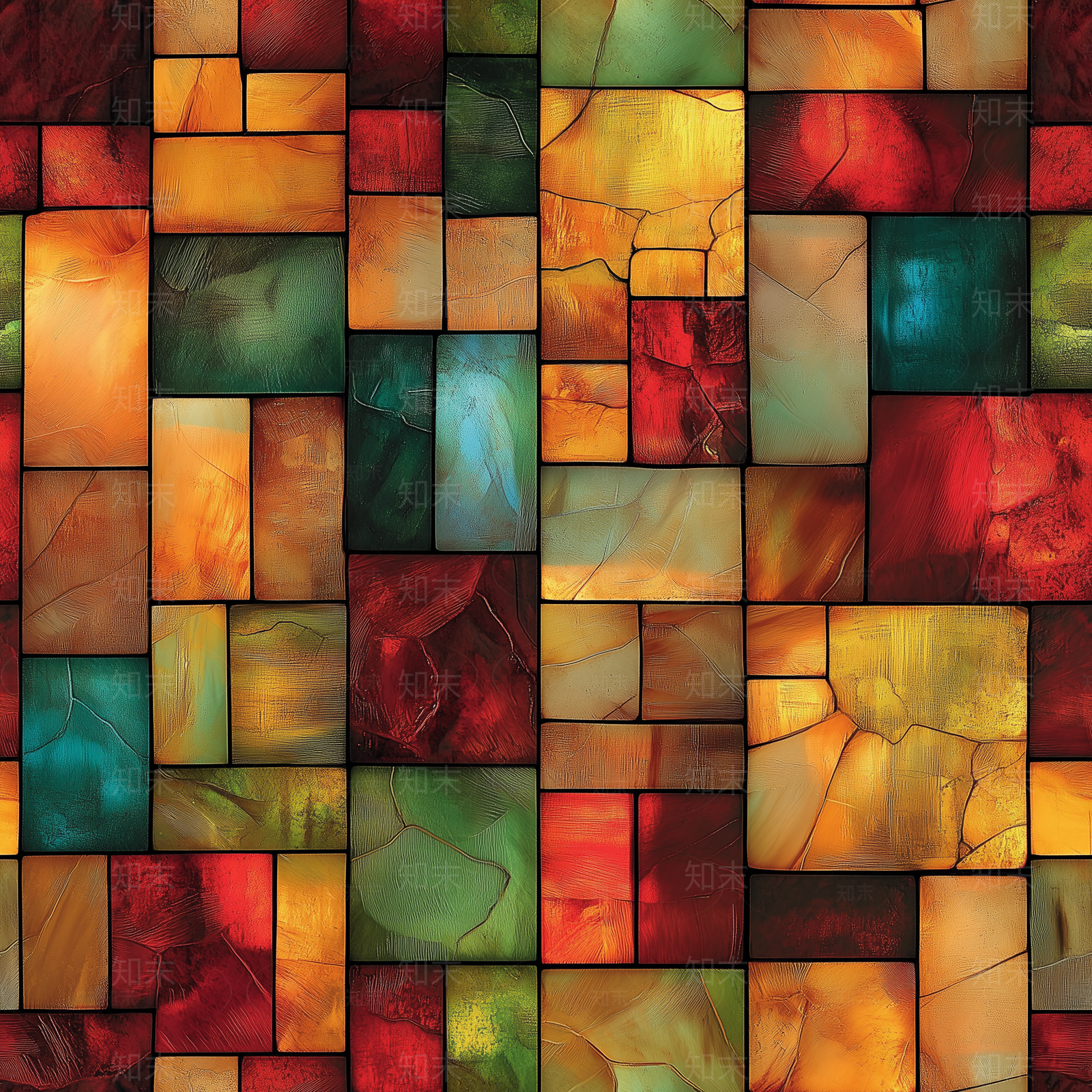 美式中古彩绘玻璃贴图下载【ID:1194491040】