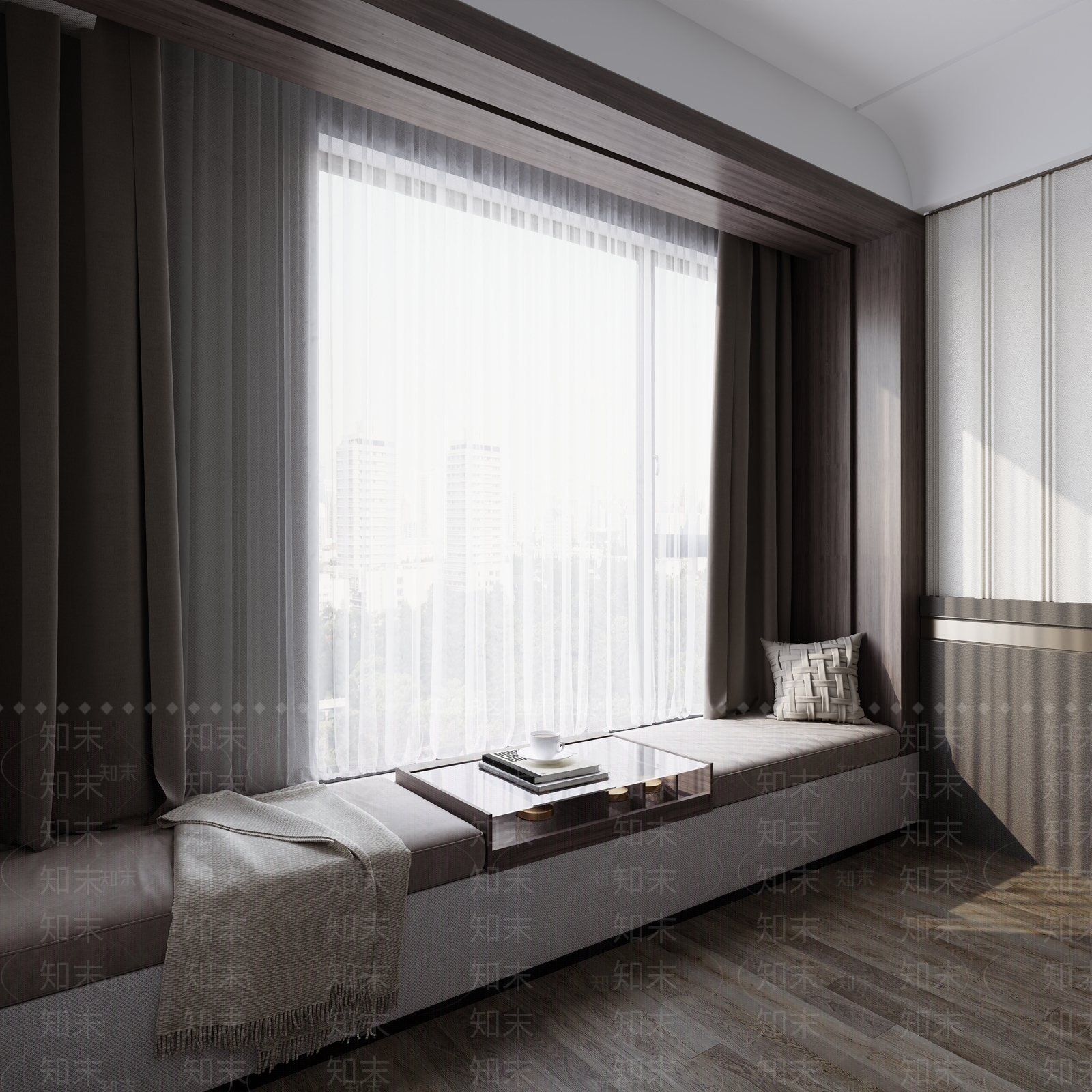 现代意式卡座沙发SU模型下载【ID:1194492300】