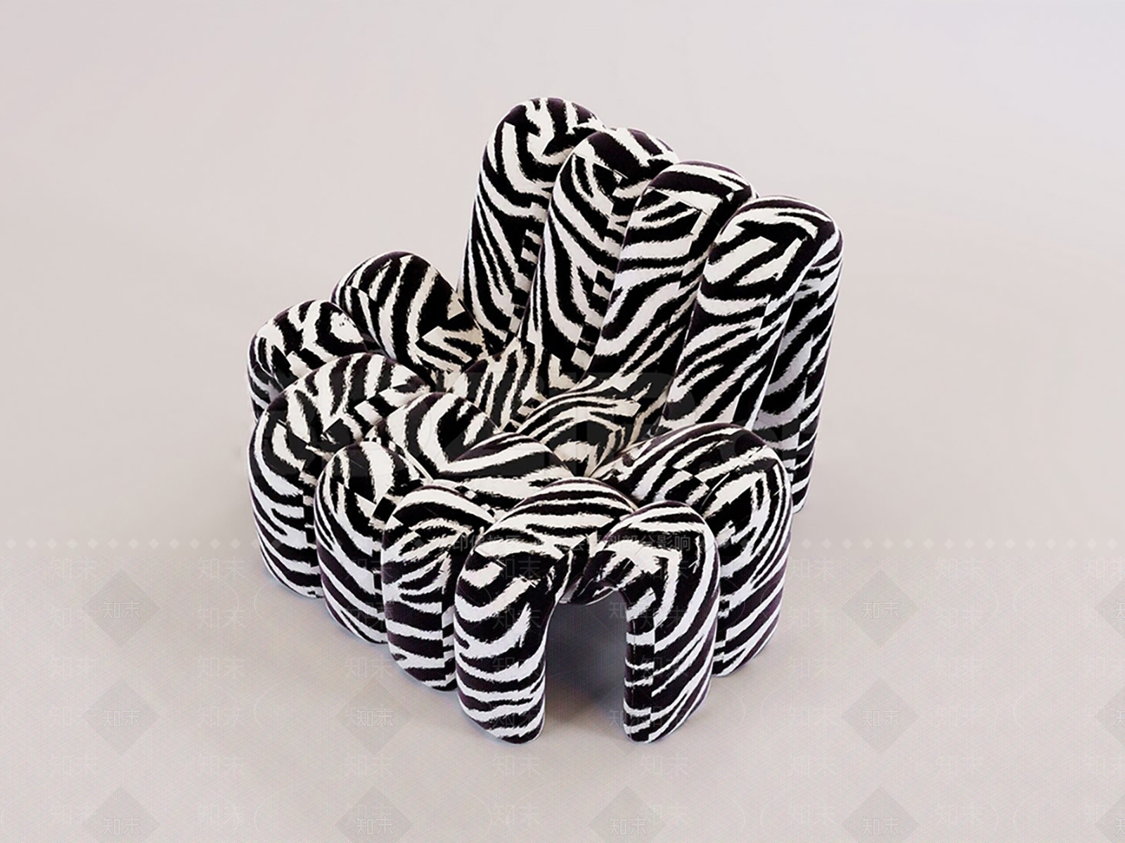 现代欧式单人沙发SU模型下载【ID:1194494791】