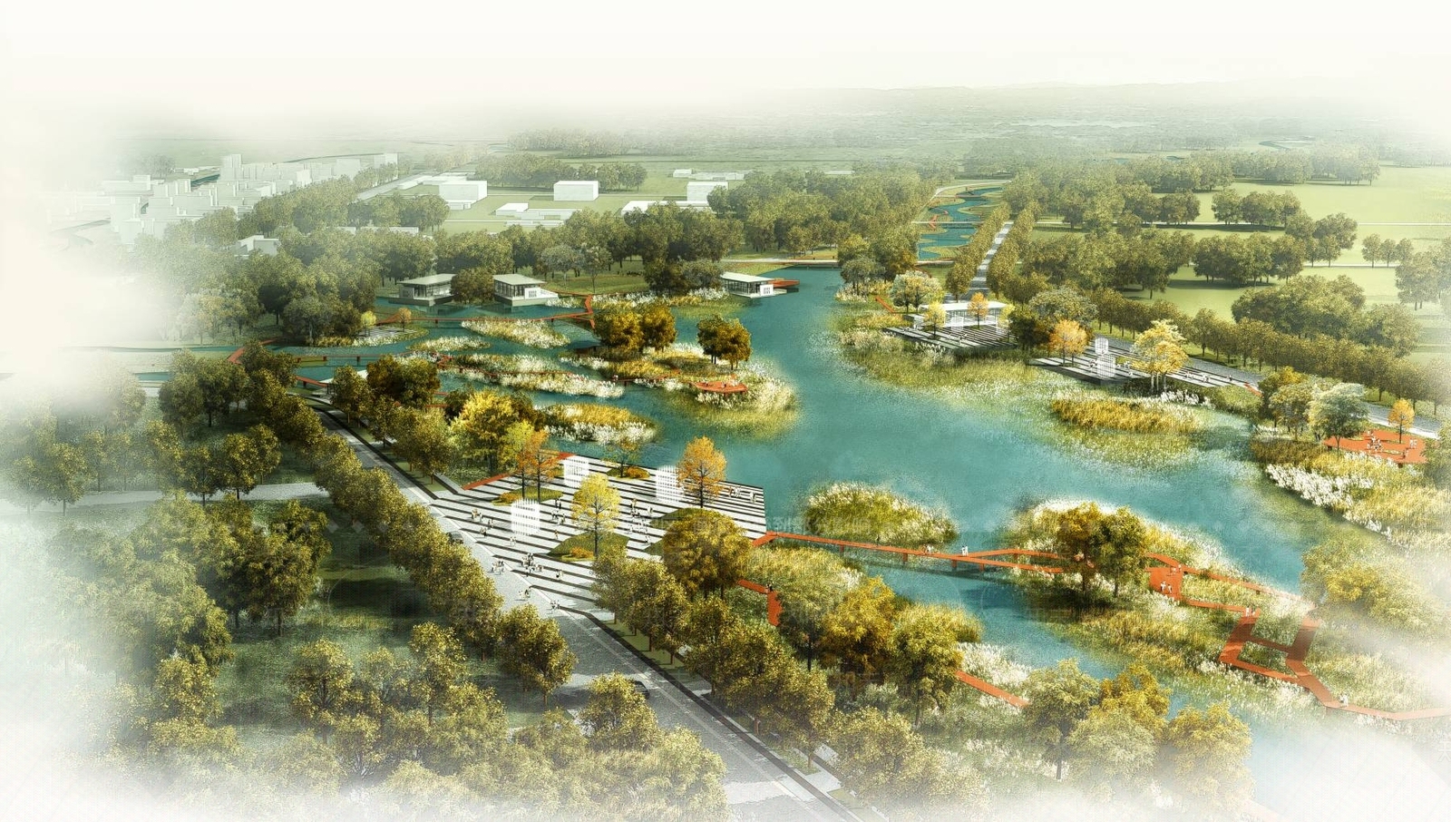 现代公园3D模型下载【ID:1194497544】