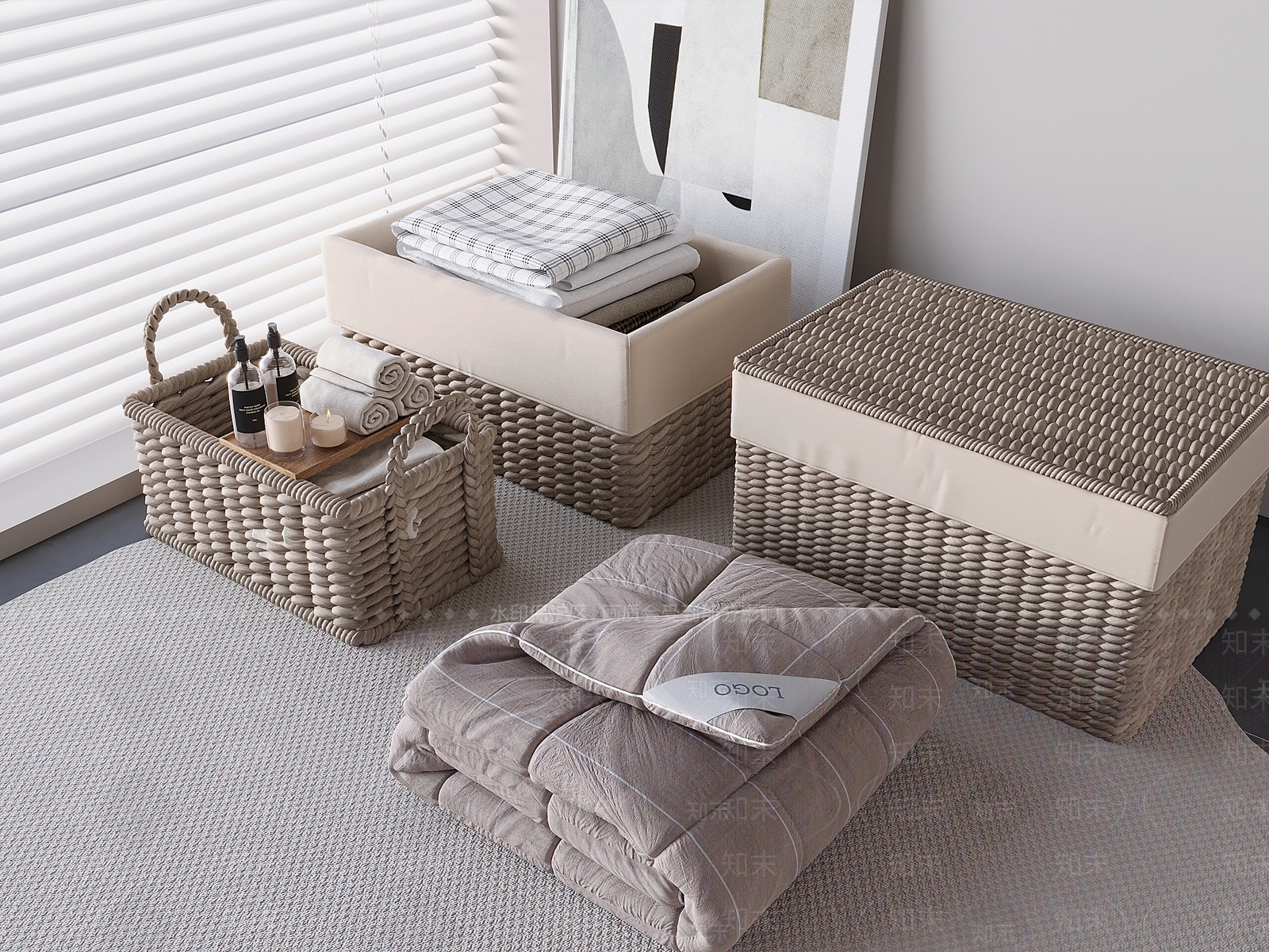 盒子3D模型下载【ID:1194498028】