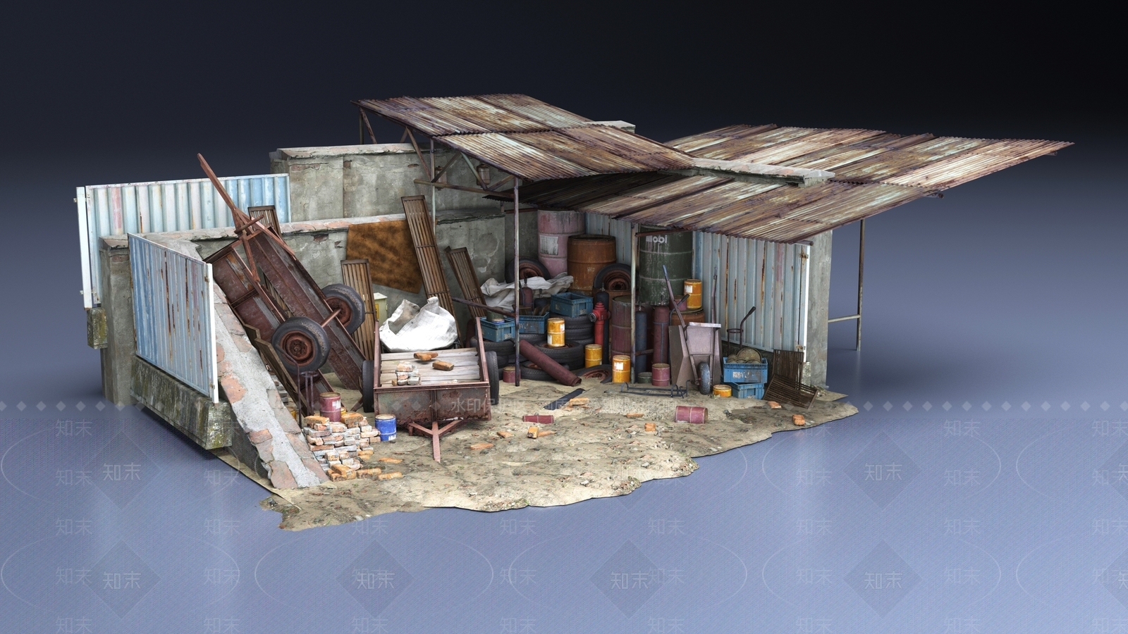 工业设备3D模型下载【ID:1194499300】