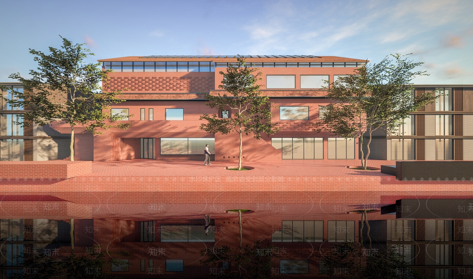 民宿建筑SU模型精品下载_SketchUp模型_知末网