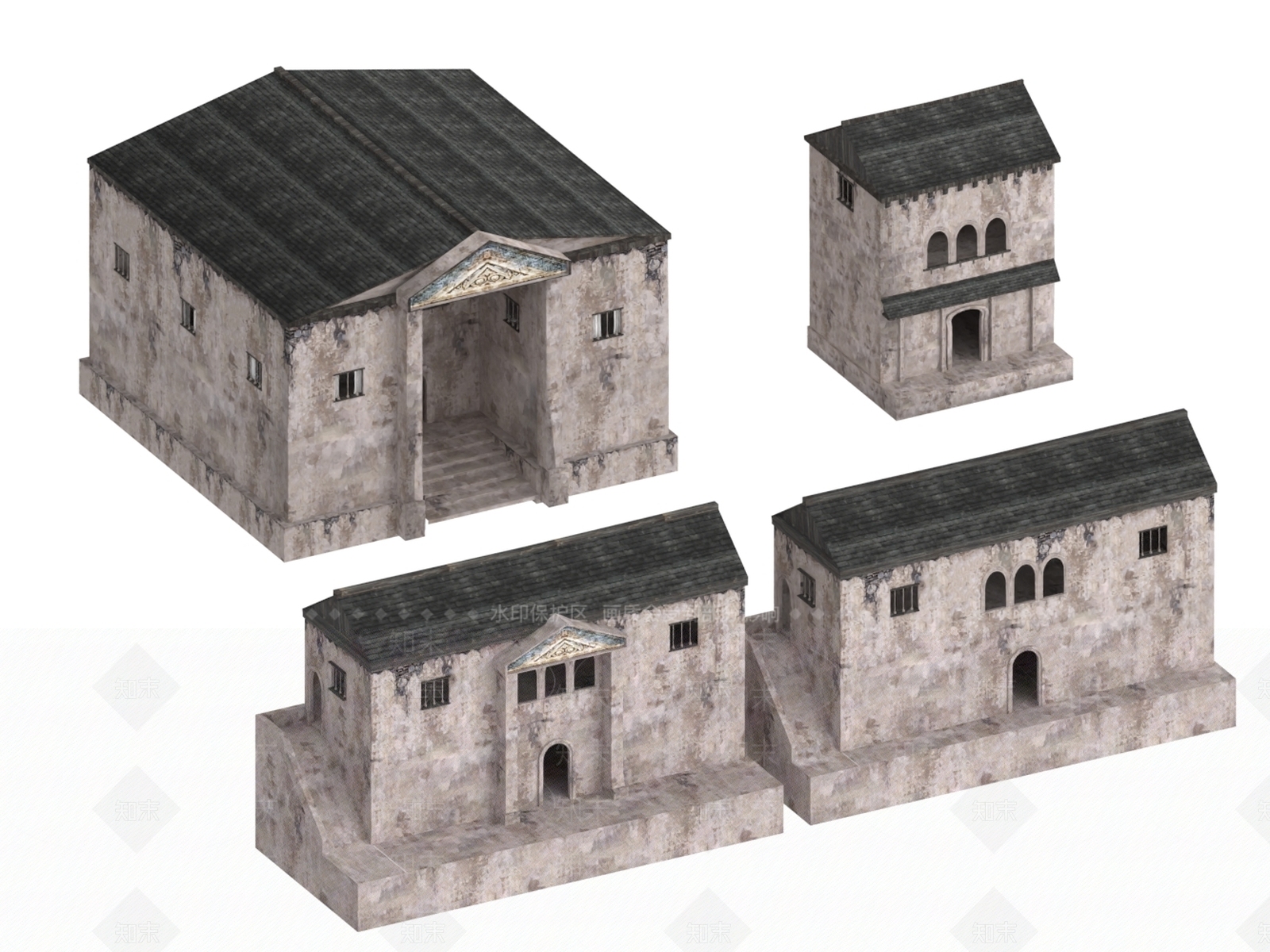 现代其他文体建筑3D模型下载【ID:1194513419】