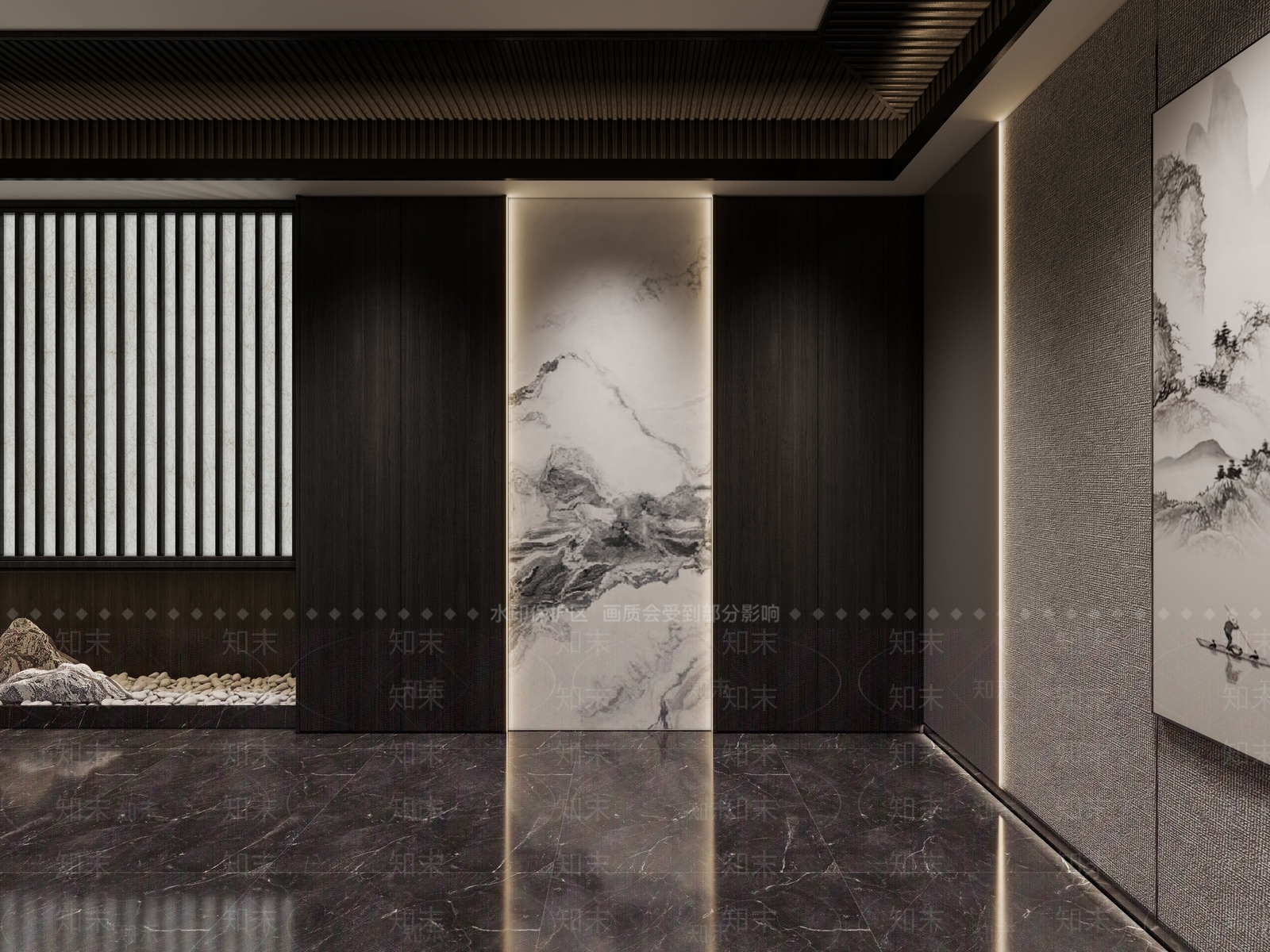 新中式足浴店3D模型下载【ID:1194514263】