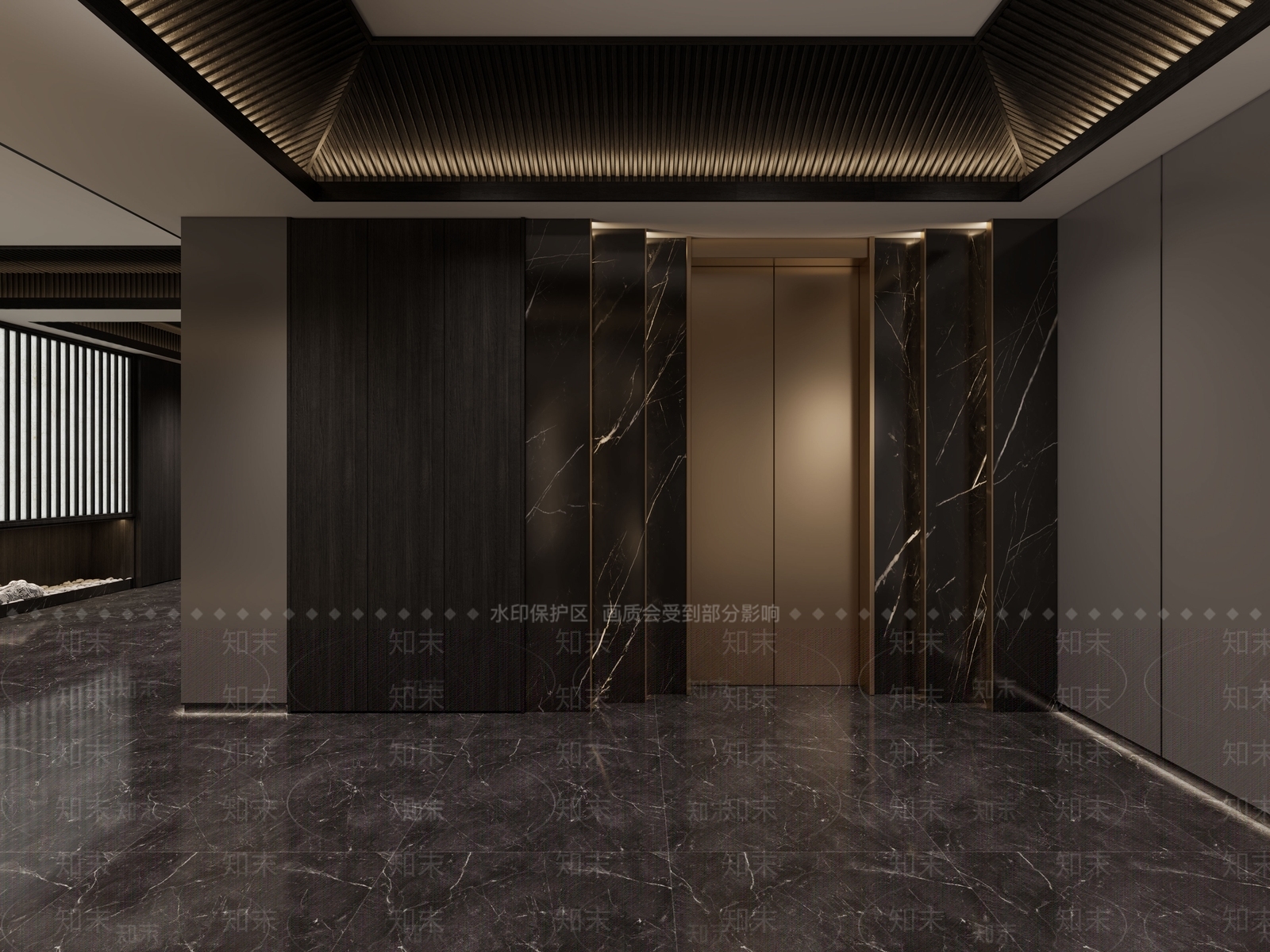 新中式足浴店3D模型下载【ID:1194514448】