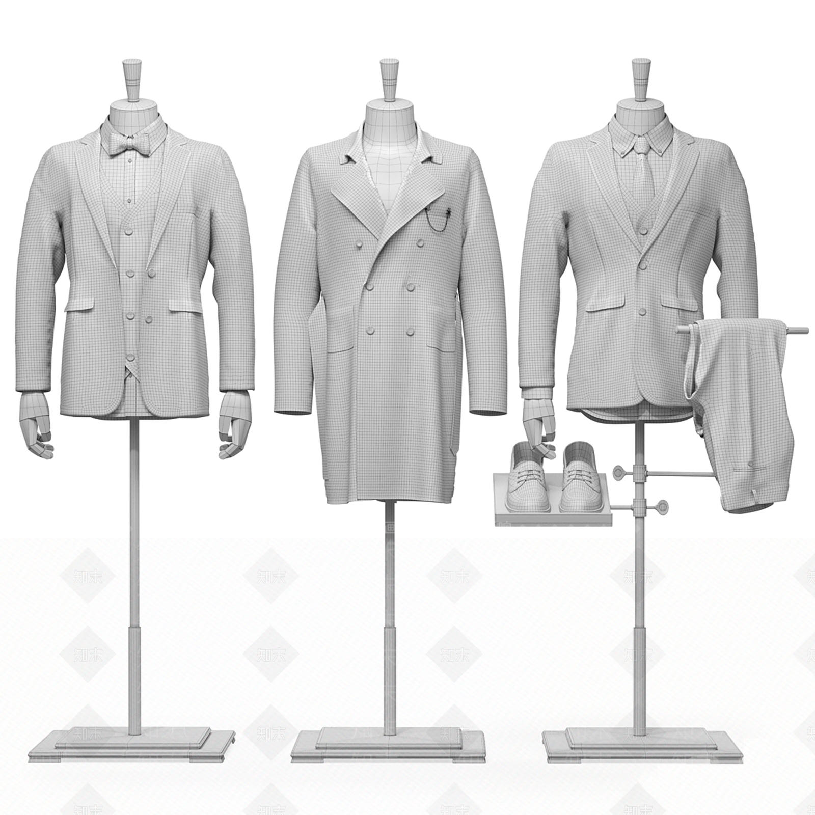 衣服3D模型下载【ID:1194517380】