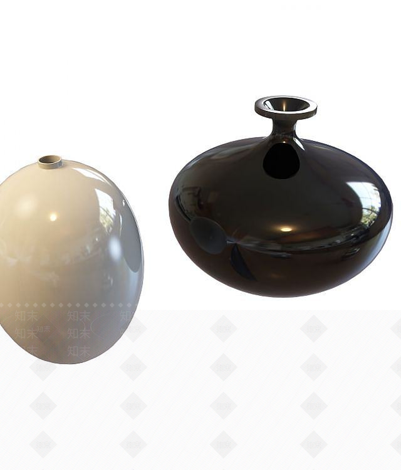 现代花瓶3D模型下载【ID:1194519048】