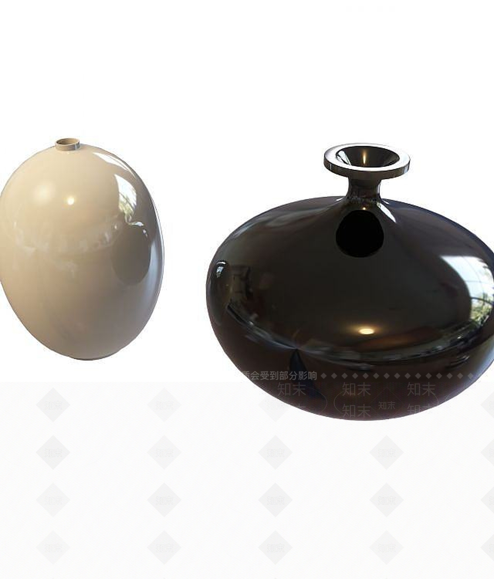 现代花瓶3D模型下载【ID:1194519048】