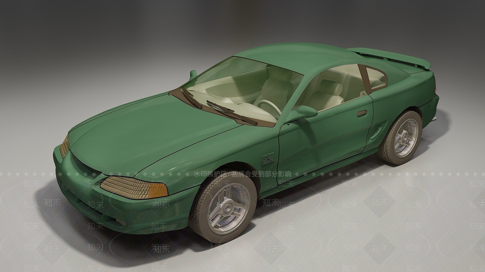 现代汽车3D模型下载【ID:1194519195】