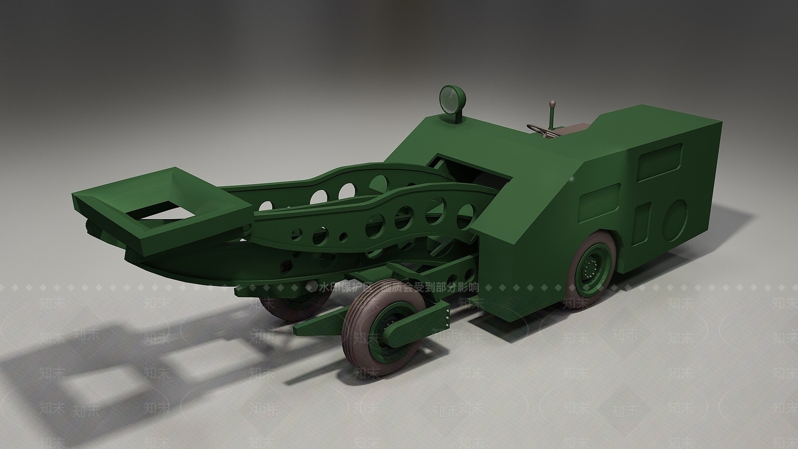 现代挖掘机3D模型下载【ID:1194520087】