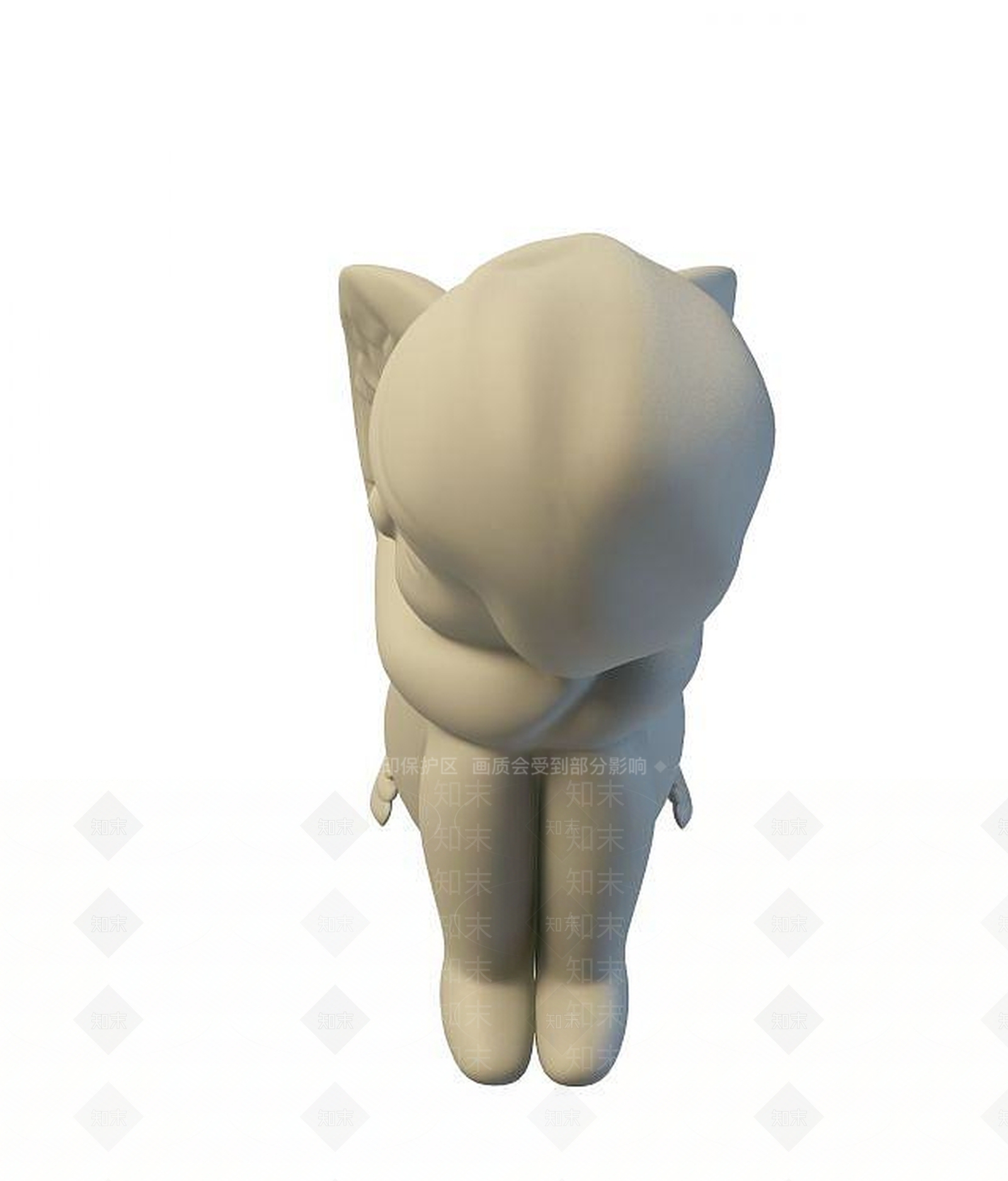 现代雕塑3D模型下载【ID:1194520433】