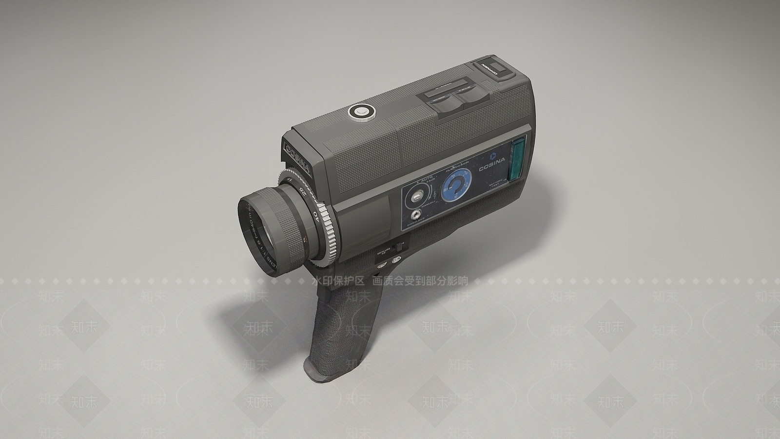 现代手持摄像机3D模型下载【ID:1194520503】