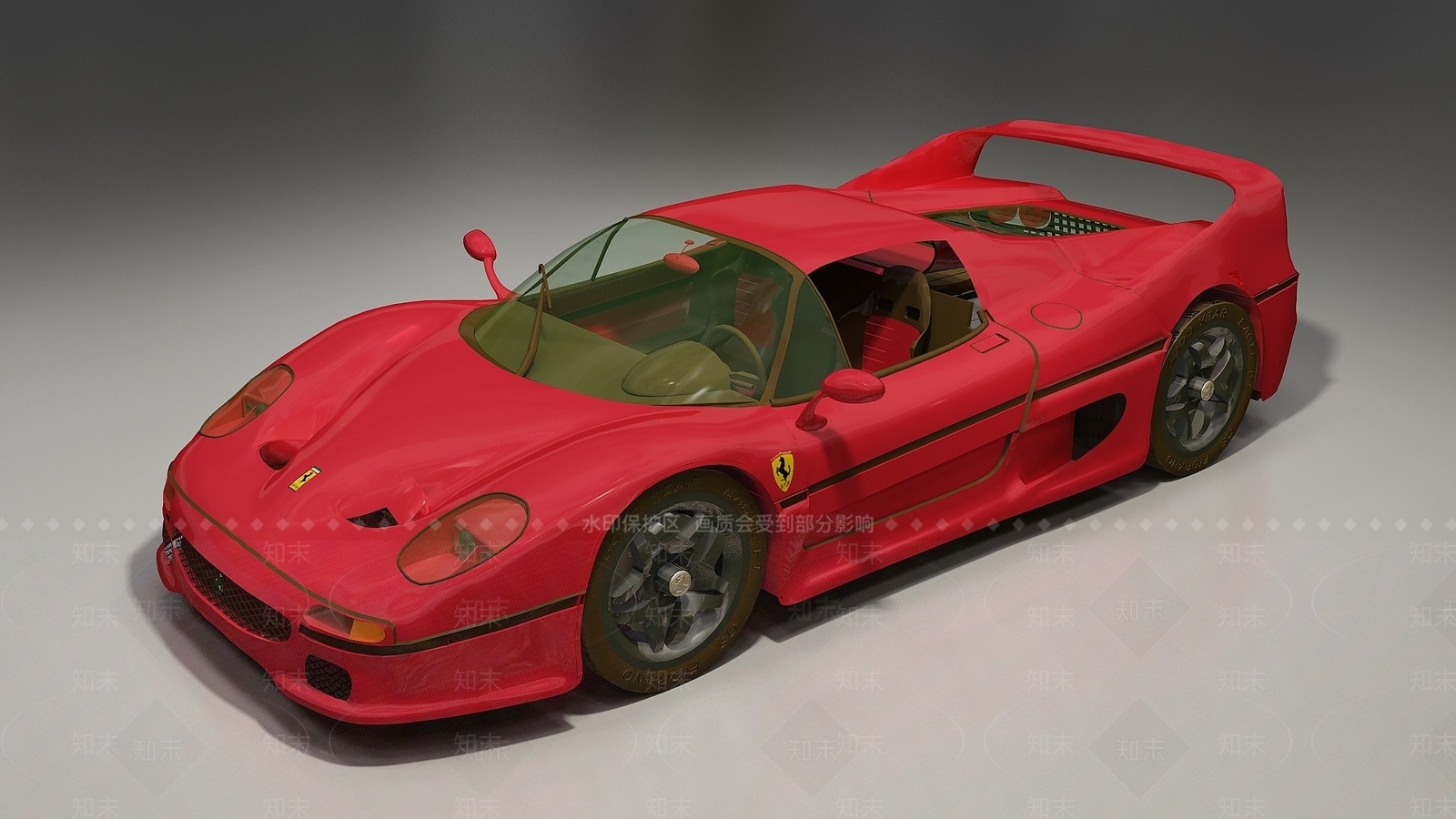 现代汽车3D模型下载【ID:1194522875】