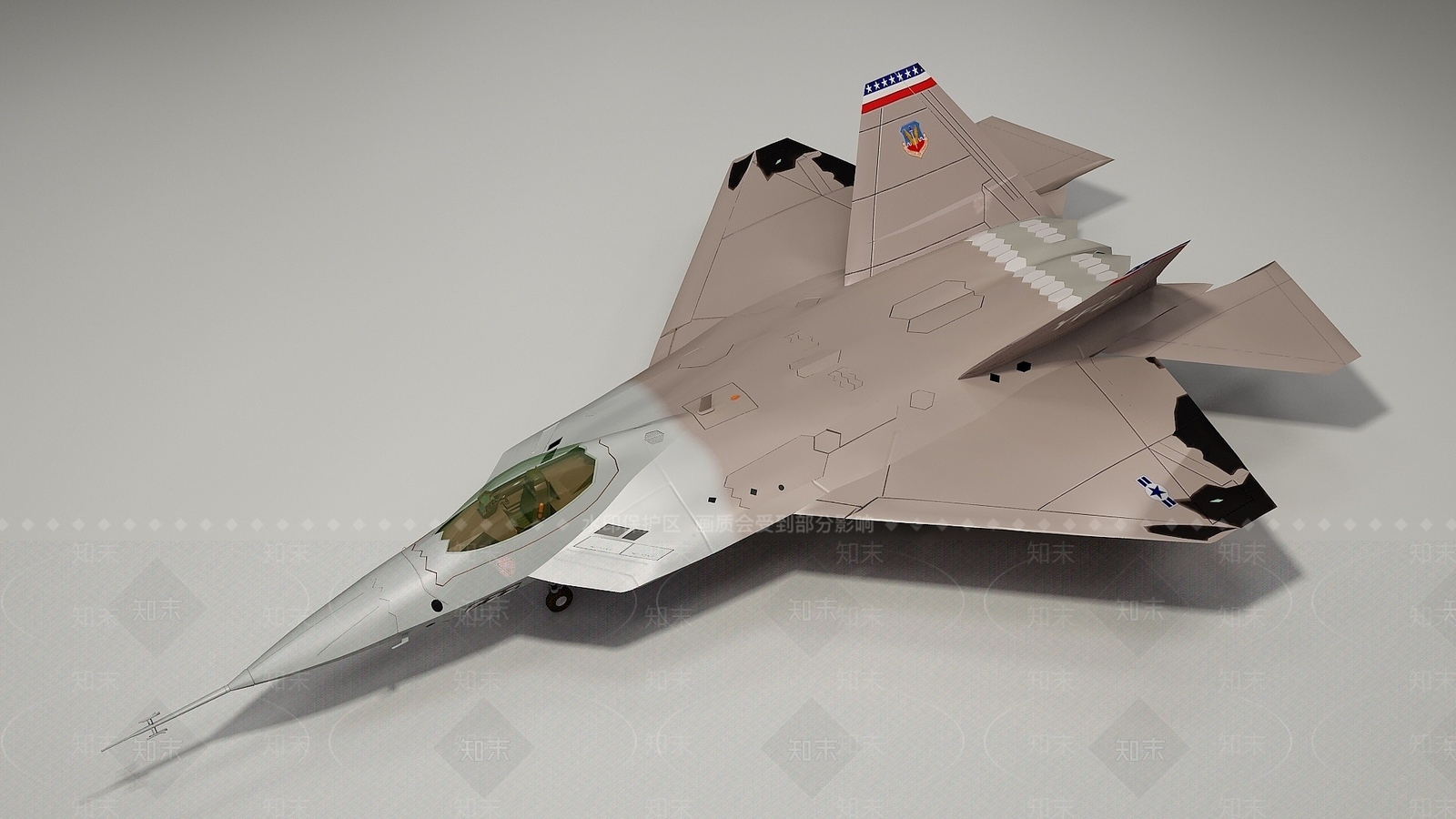 现代战斗机3D模型下载【ID:1194523755】