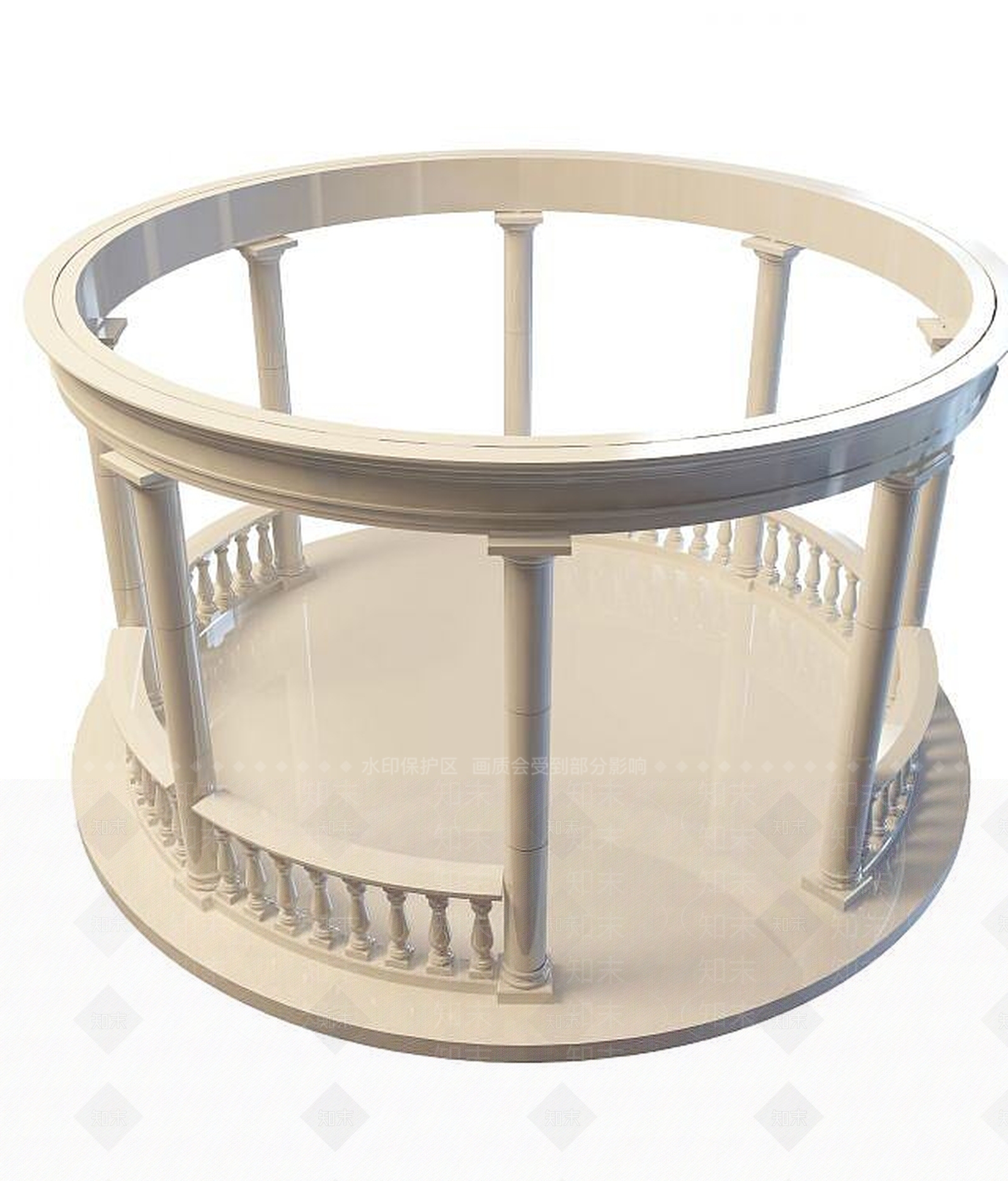 现代凉亭3D模型下载【ID:1194523873】