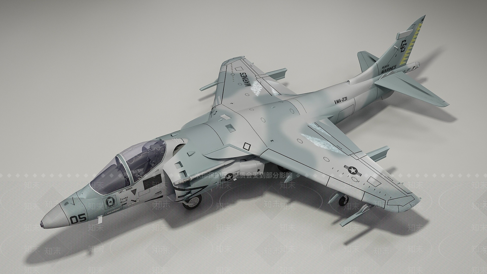 现代战斗机3D模型下载【ID:1194523819】