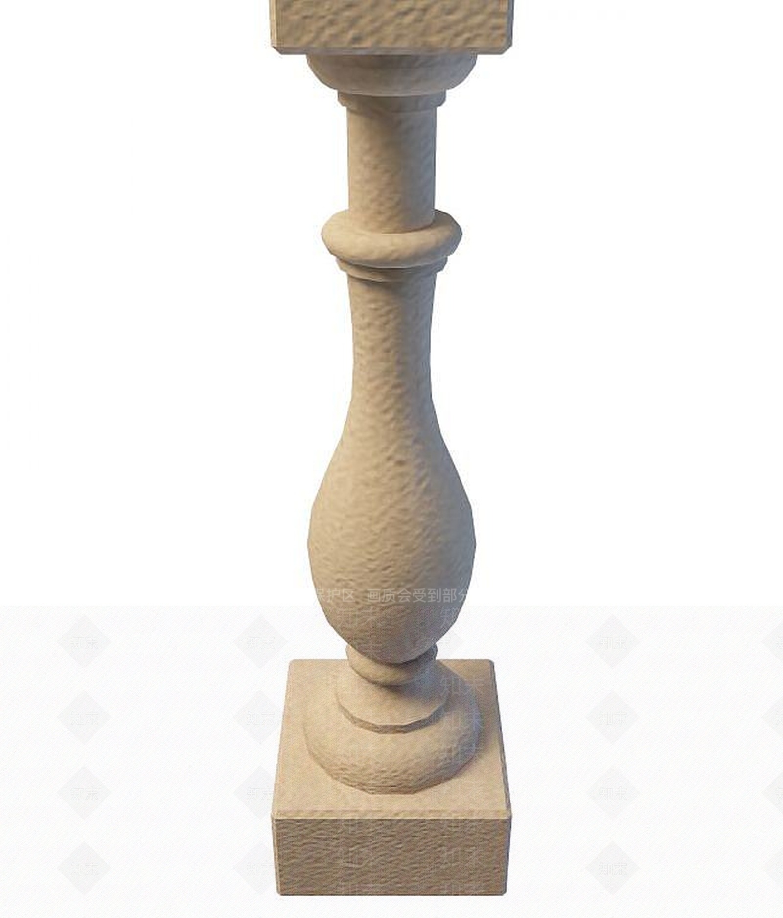 现代柱子3D模型下载【ID:1194524240】