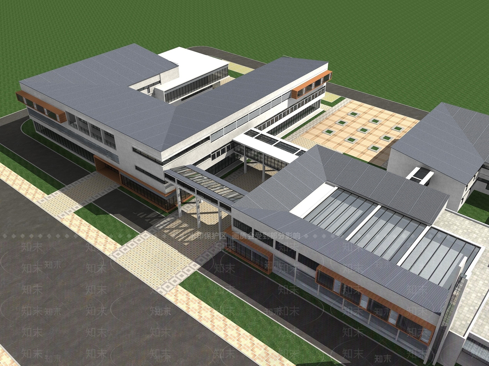 现代吴峰医院3D模型下载【ID:1194525968】