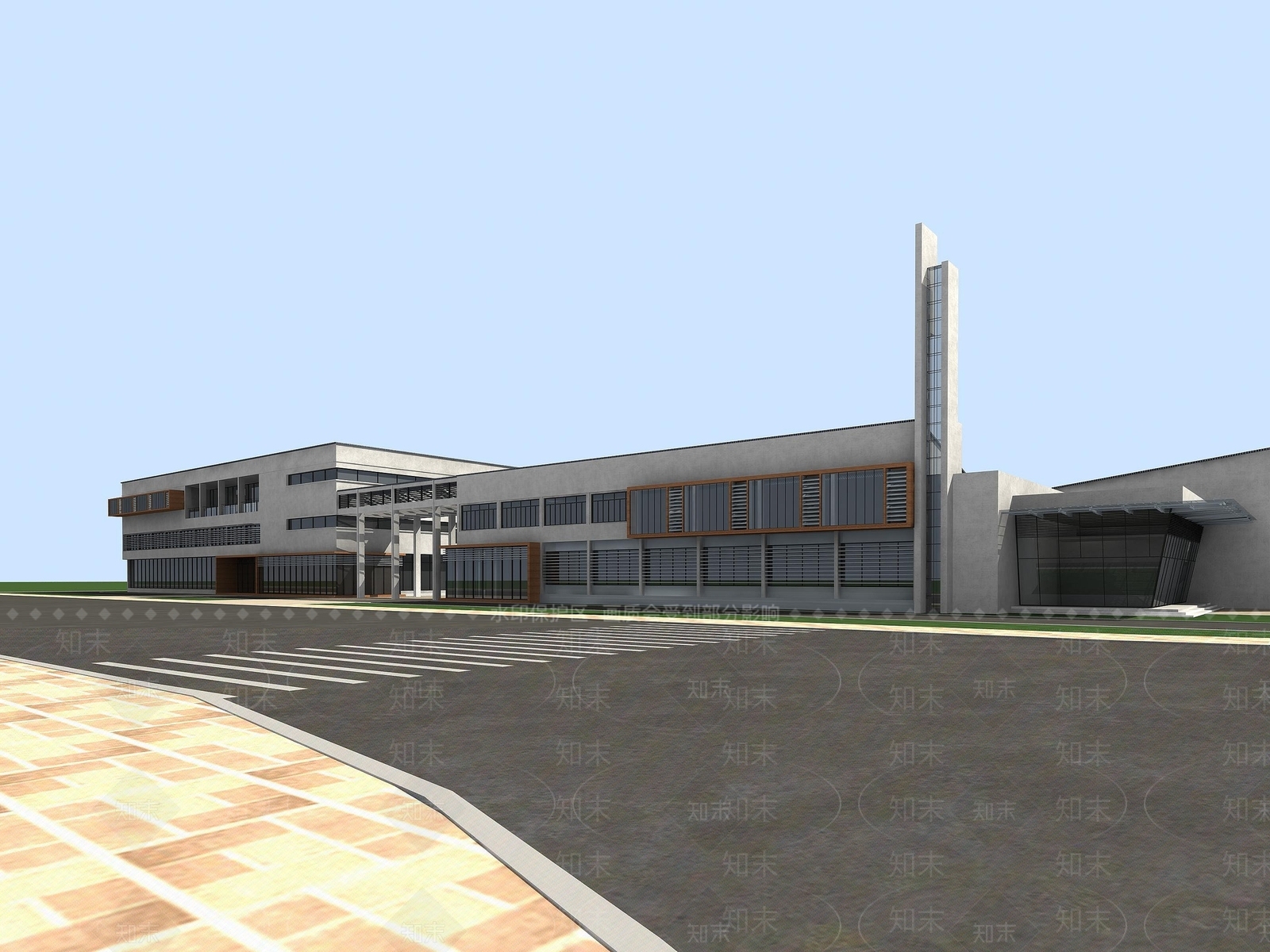 现代吴峰医院3D模型下载【ID:1194525968】