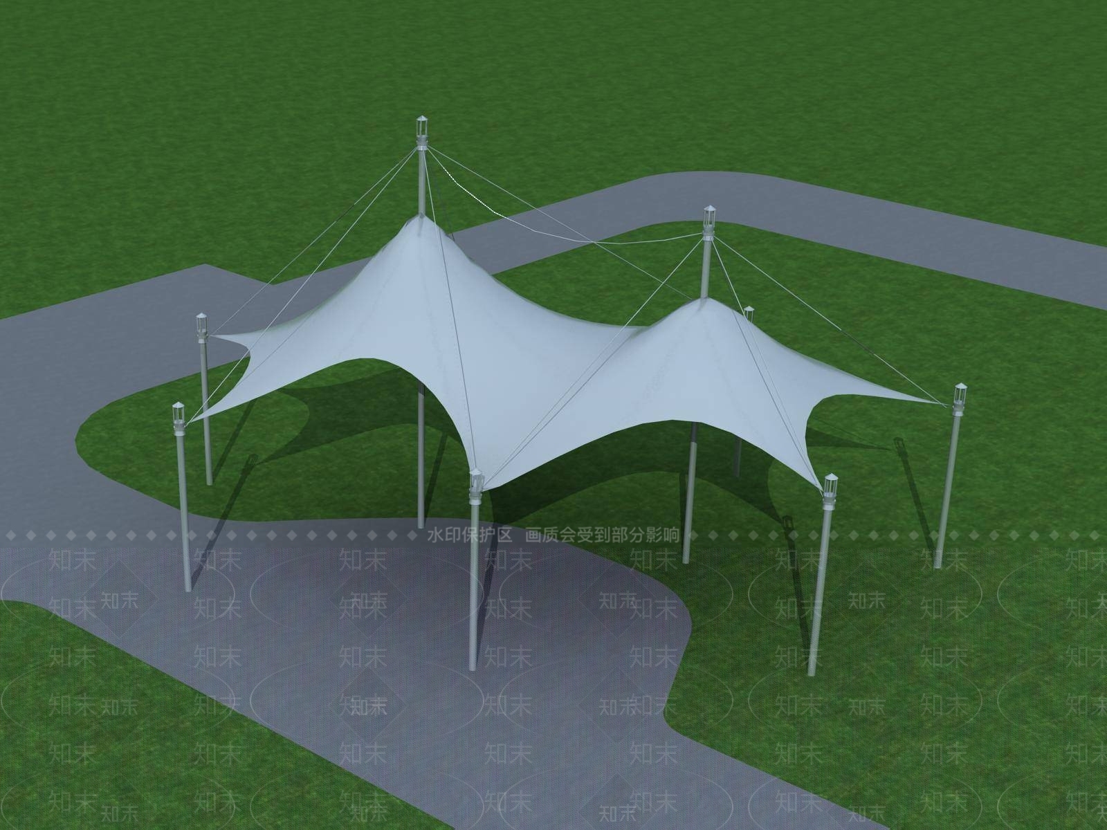 现代其他景观3D模型下载【ID:1194526336】