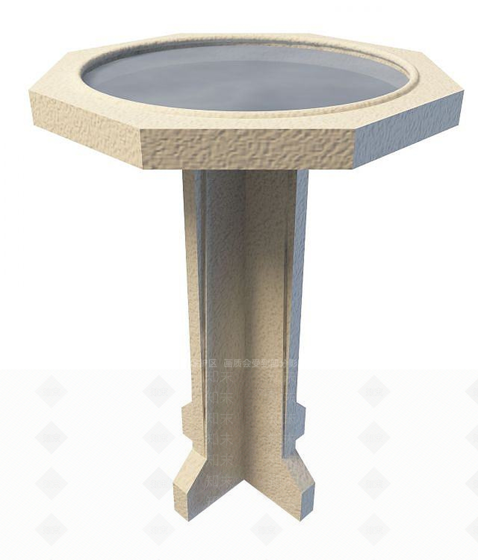 现代石凳3D模型下载【ID:1194530490】