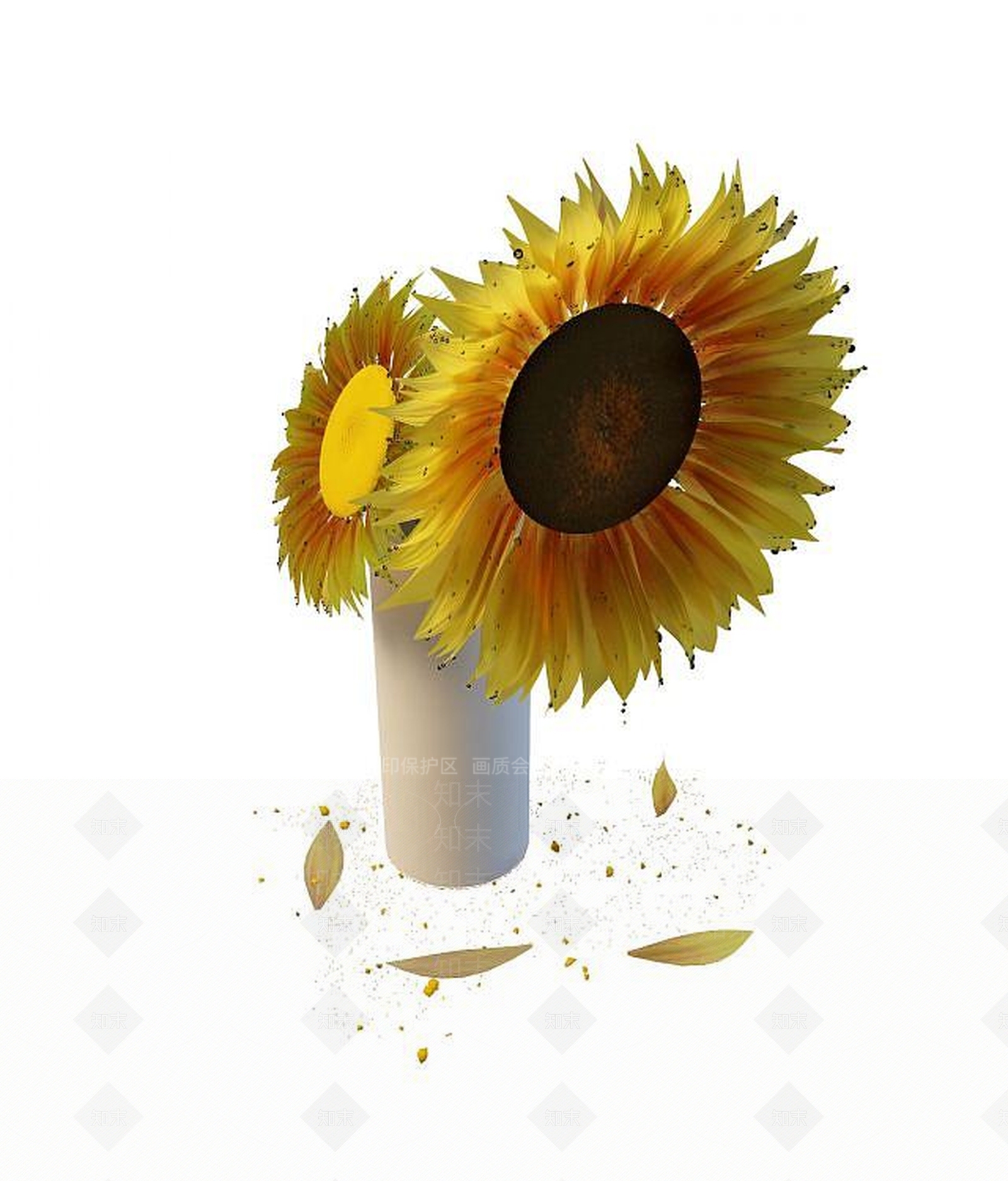 现代花瓶3D模型下载【ID:1194534130】
