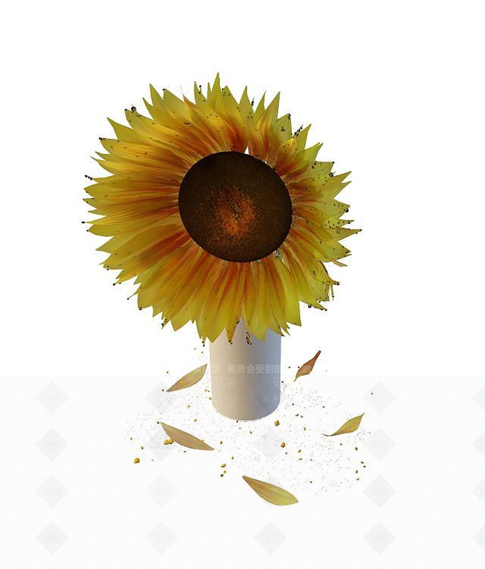 现代花瓶3D模型下载【ID:1194534130】