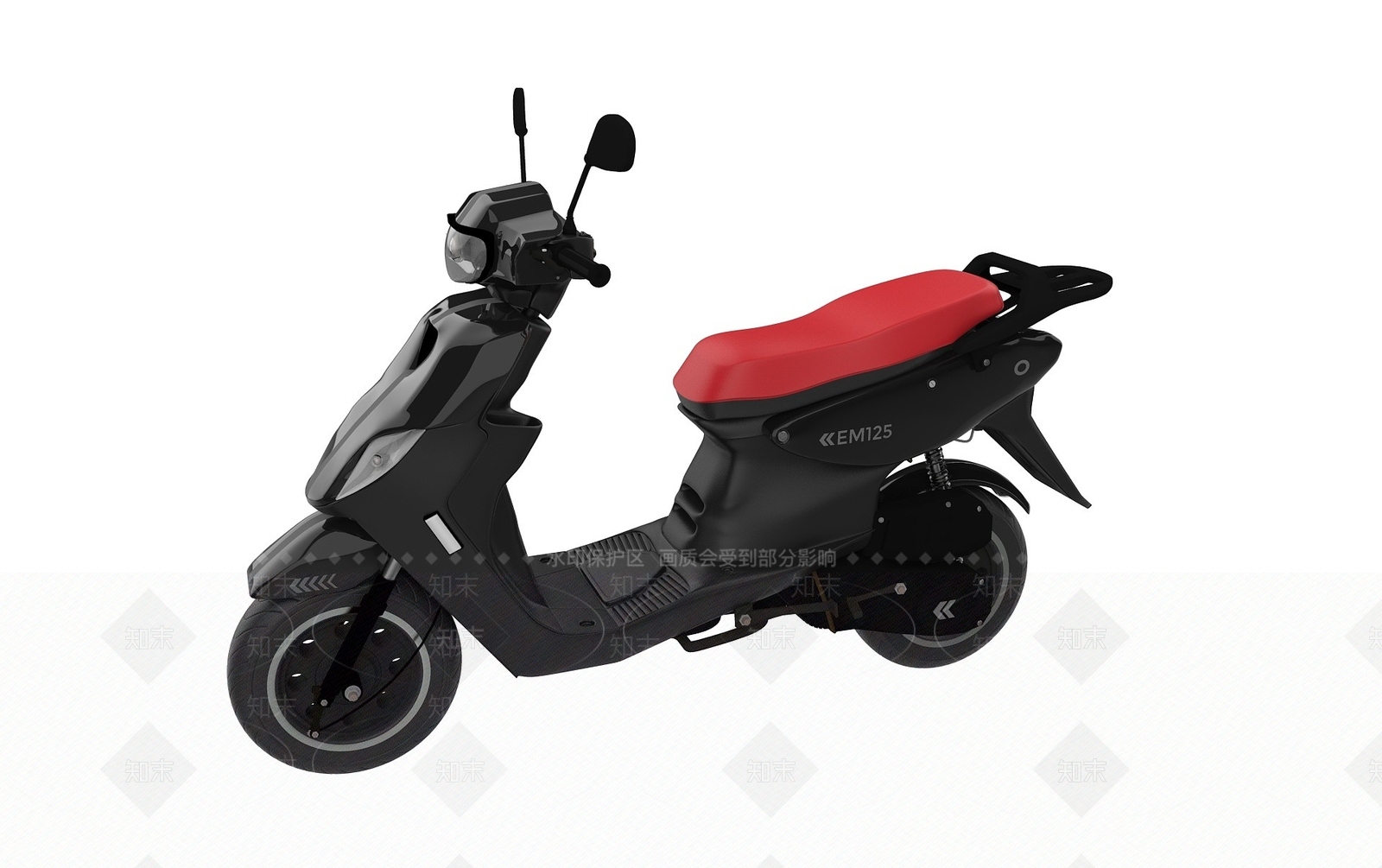 现代摩托车3D模型下载【ID:1194535265】